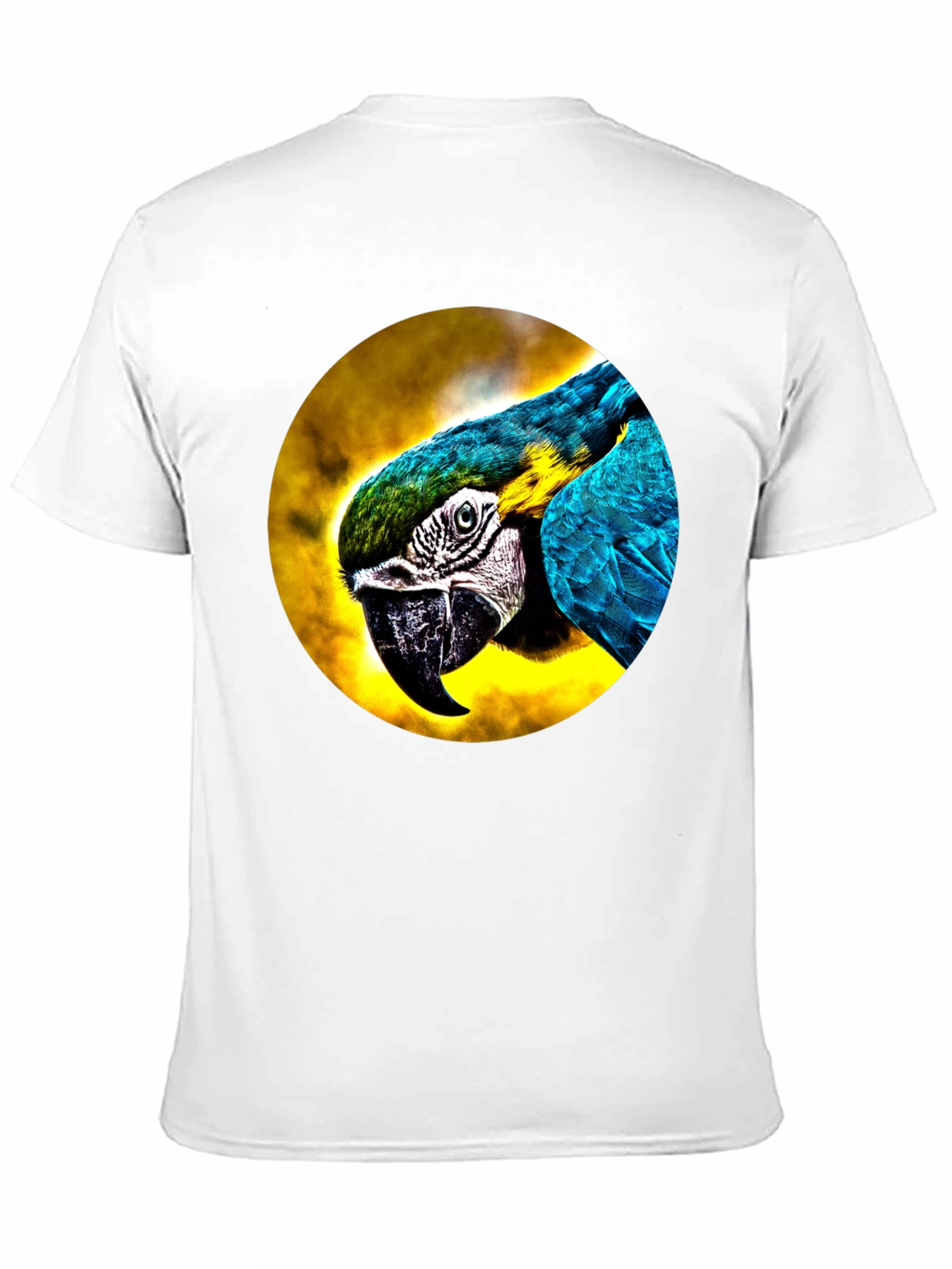 Parrot Graphic T-Shirt - Round Design