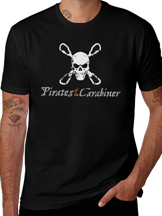 Pirates of the Carabiner Black T-Shirt