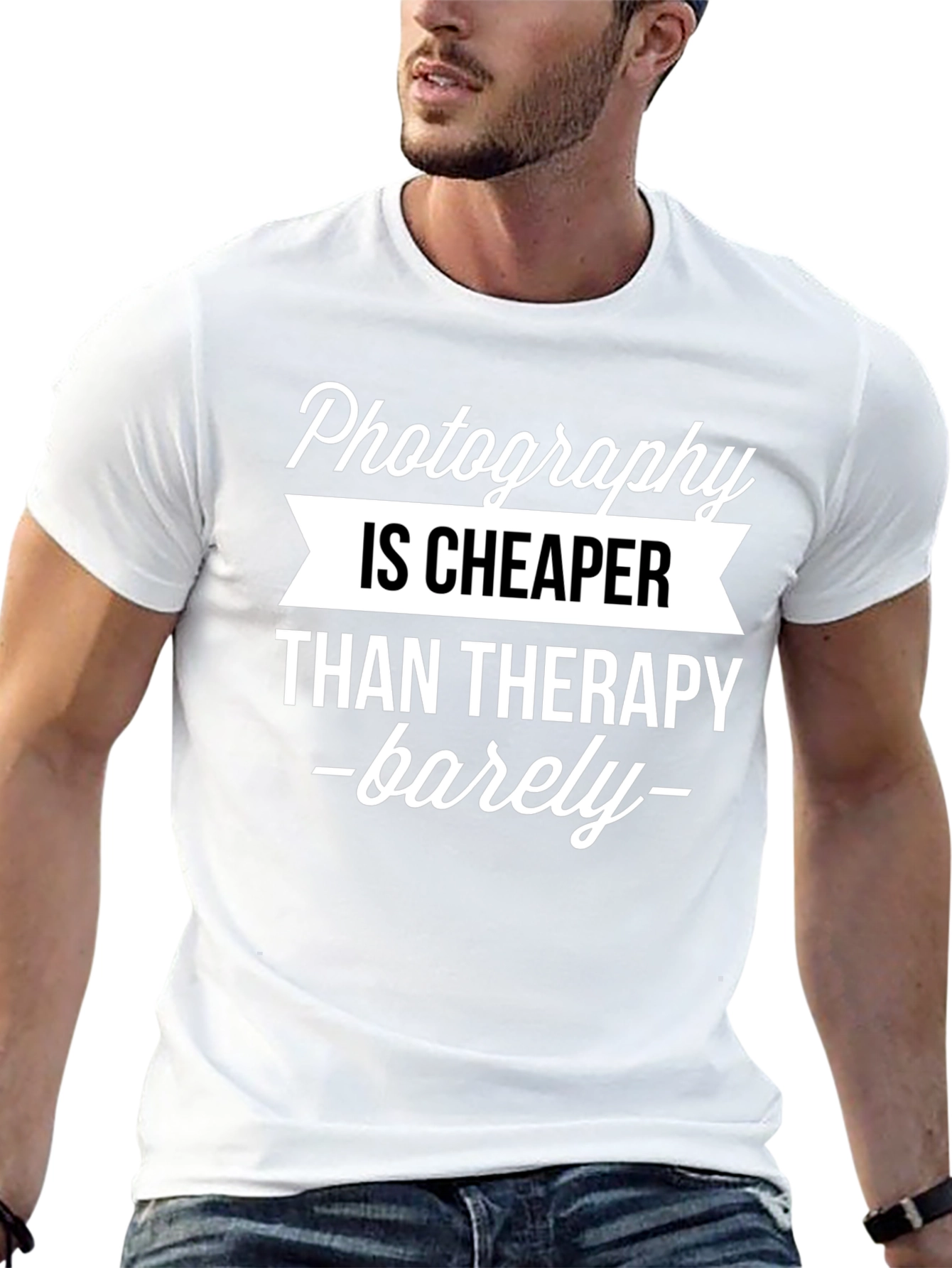 Photography is Cheaper T-Shirt - Funny Photographer Gift