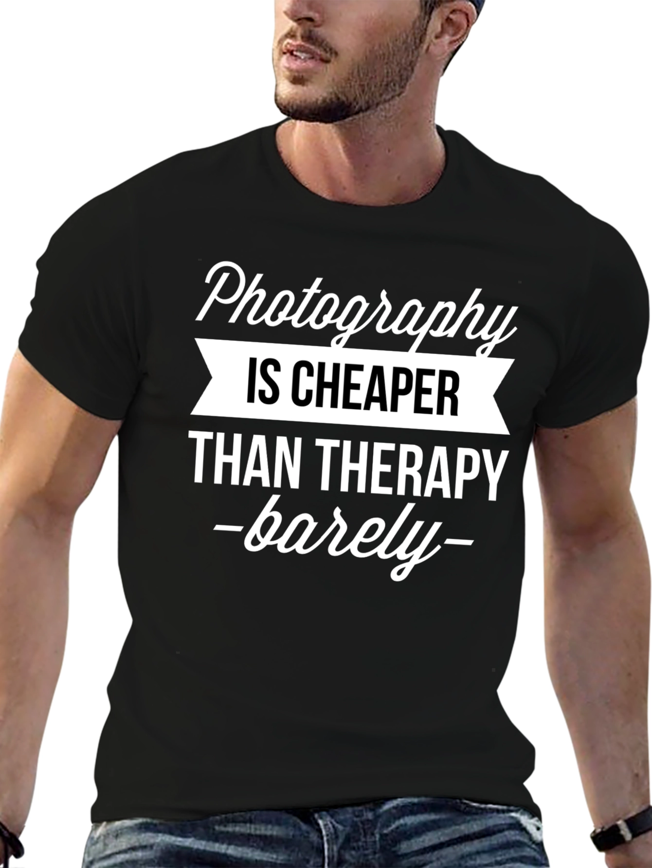 Photography is Cheaper T-Shirt - Funny Photographer Gift