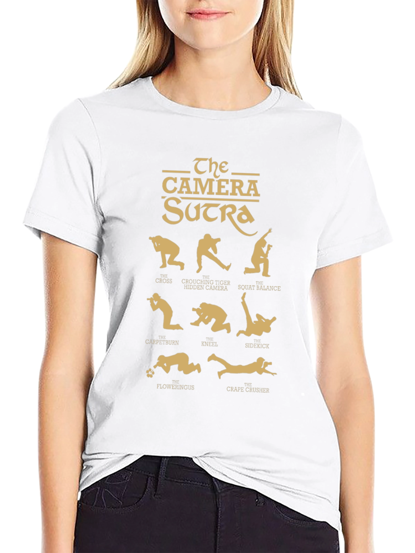 Camera Sutra Graphic Tee - Photographer Humor T-Shirt
