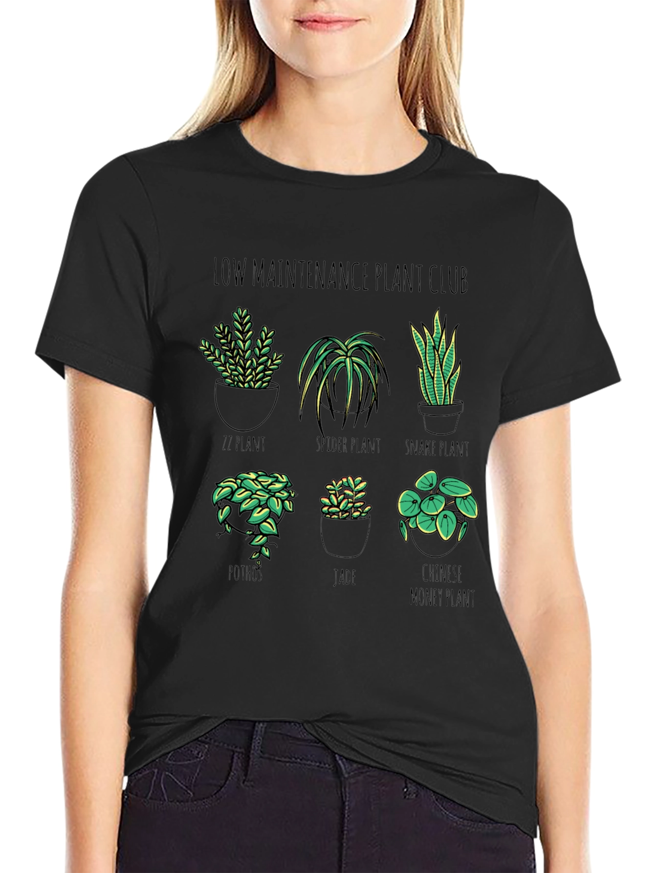 Low Maintenance Plant Club Graphic Tee