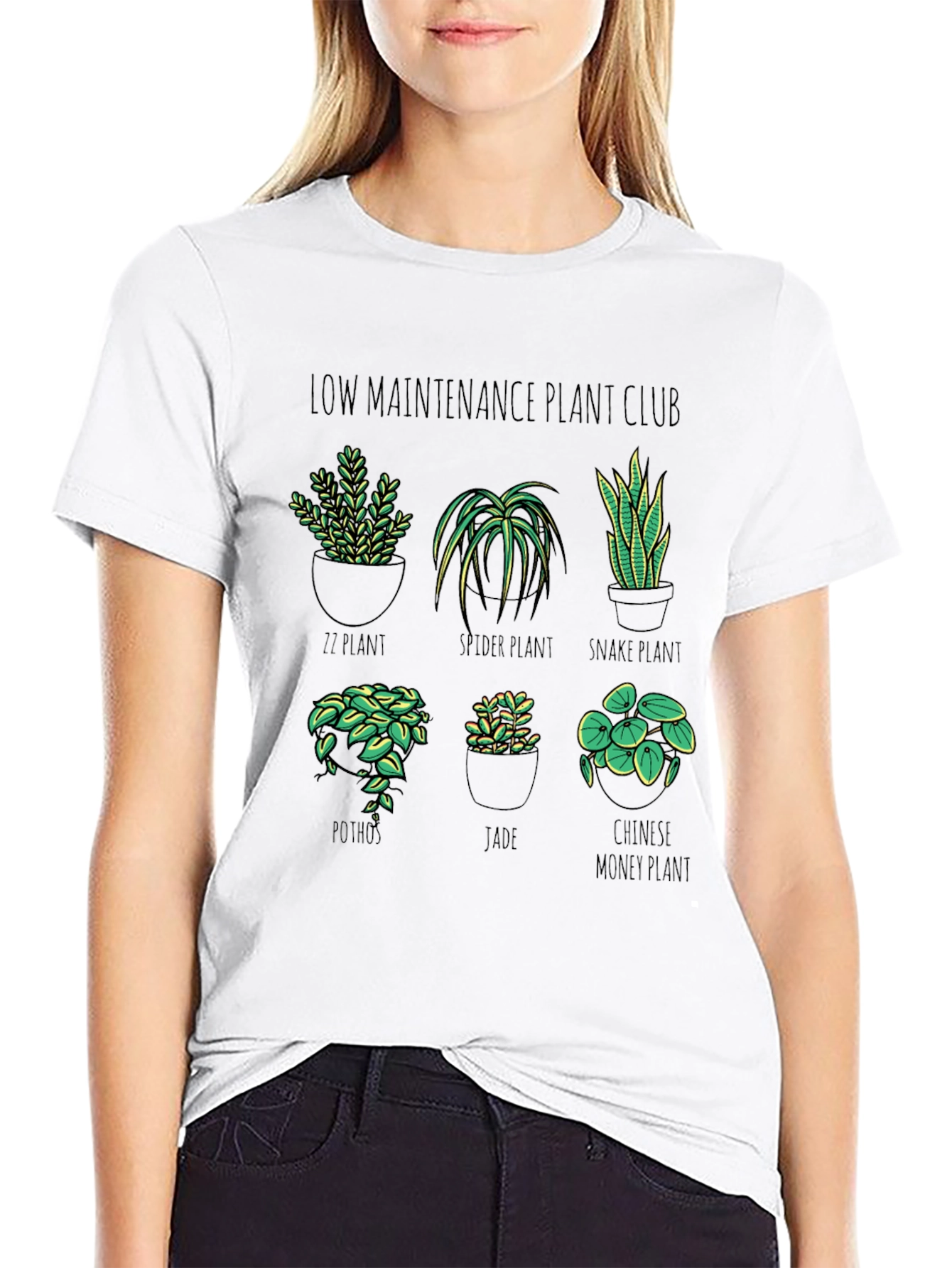 Low Maintenance Plant Club Graphic Tee