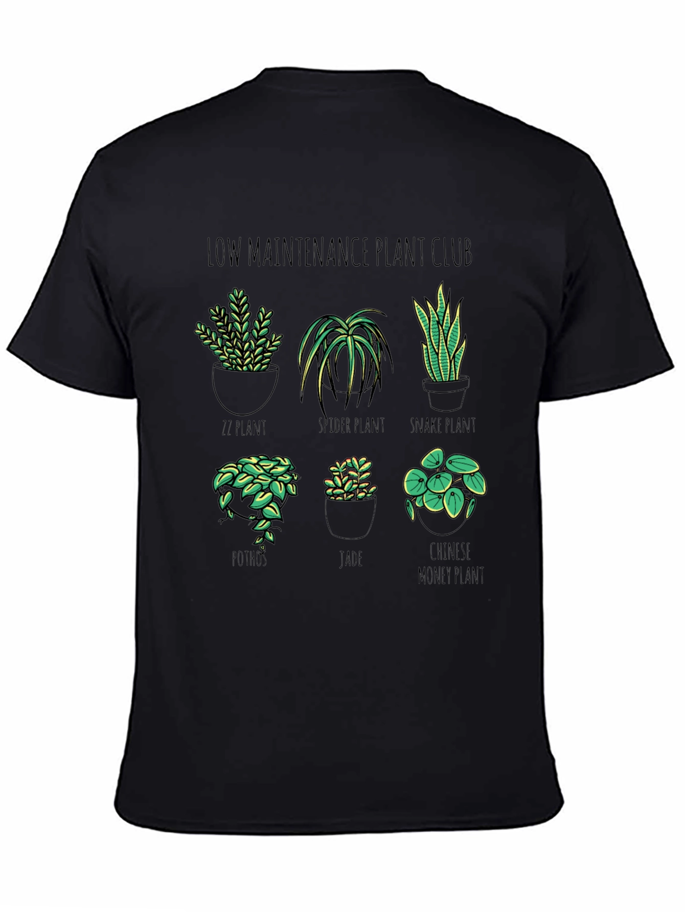 Low Maintenance Plant Club Graphic Tee