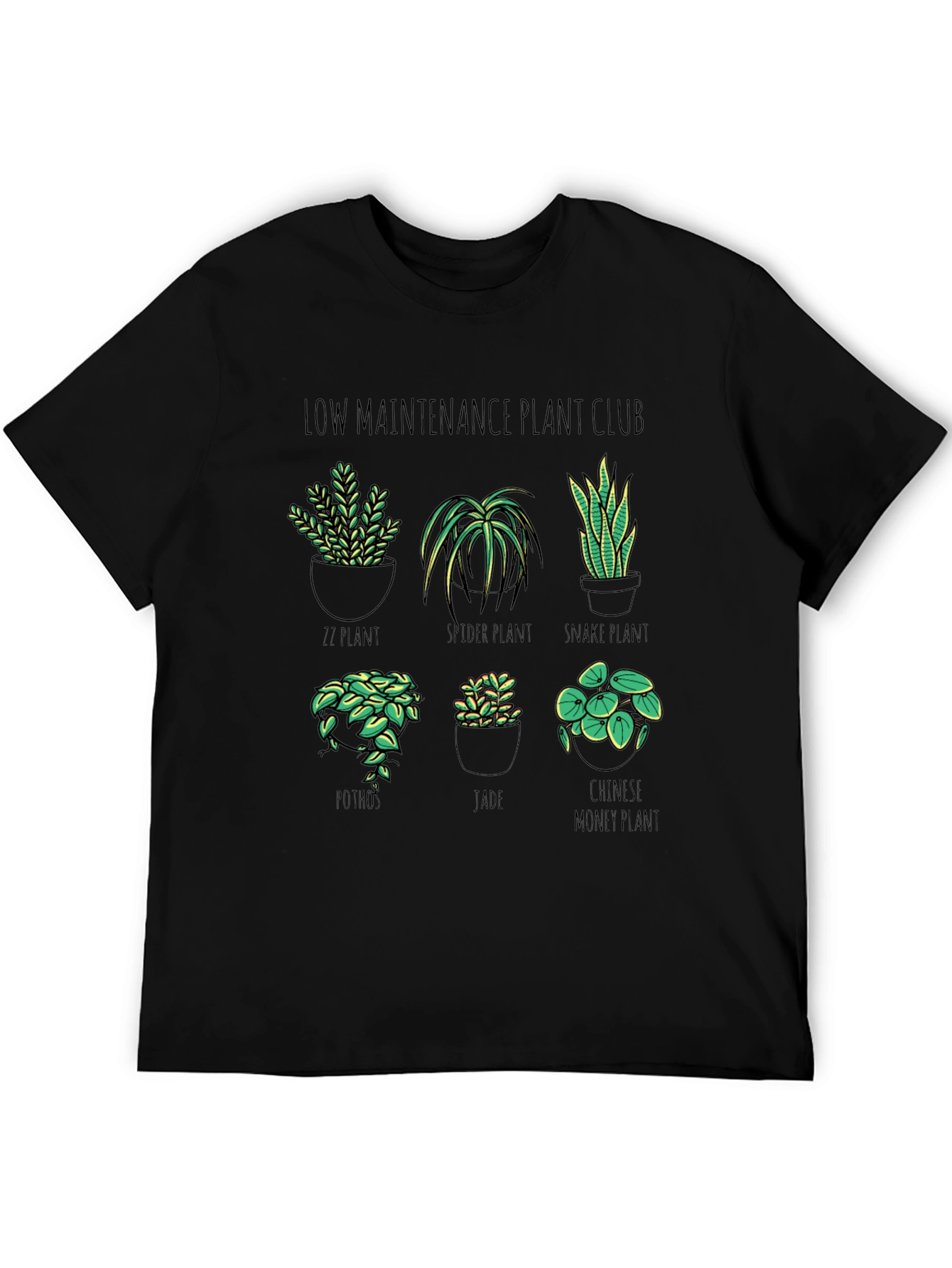 Low Maintenance Plant Club Graphic Tee
