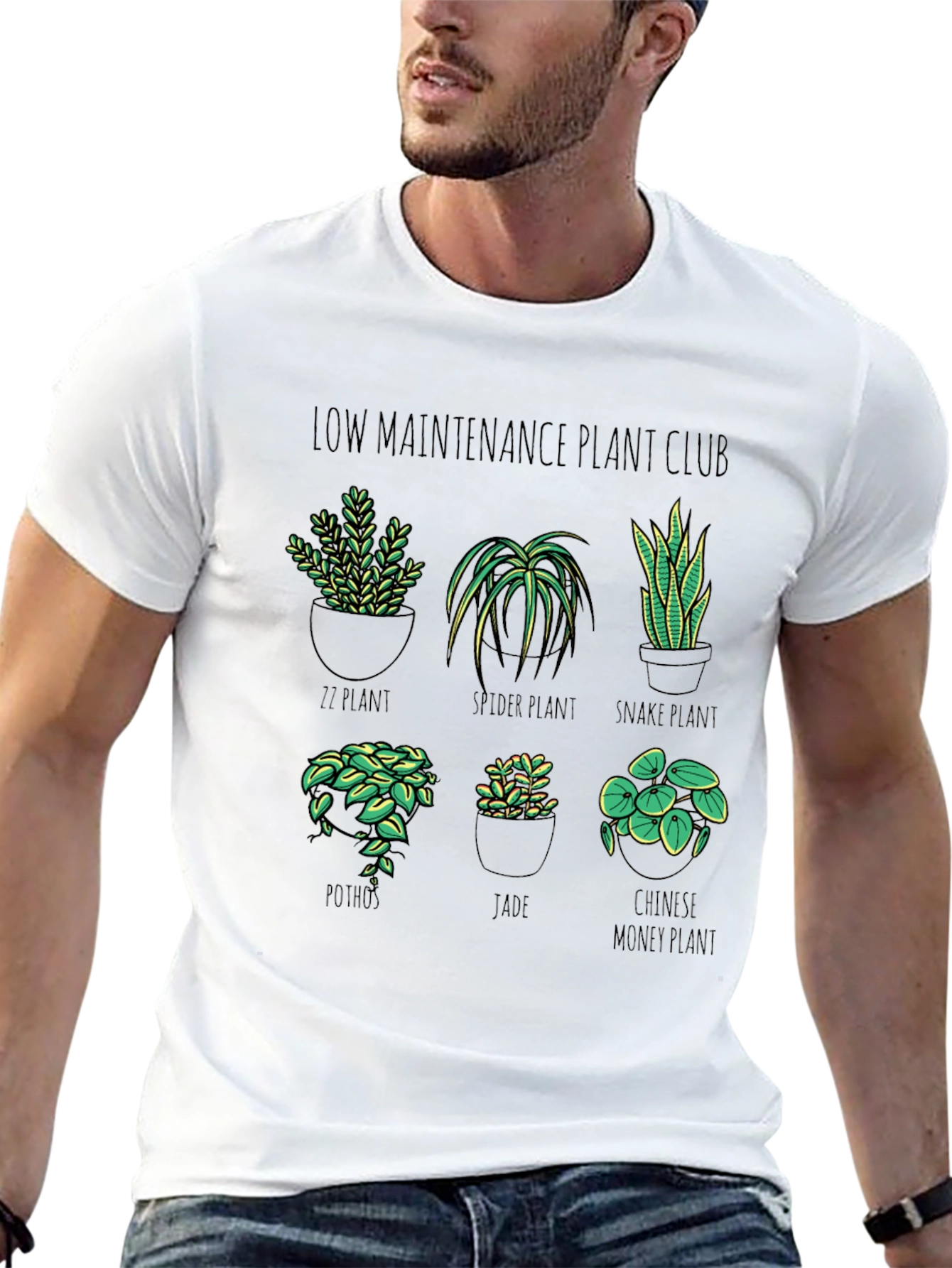 Low Maintenance Plant Club Graphic Tee