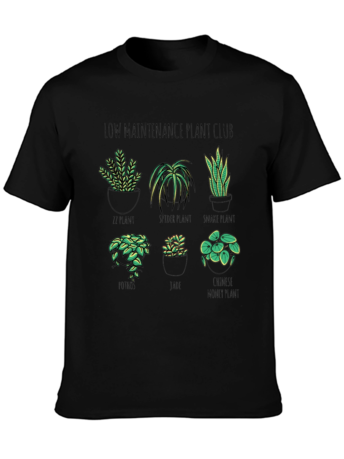 Low Maintenance Plant Club Graphic Tee