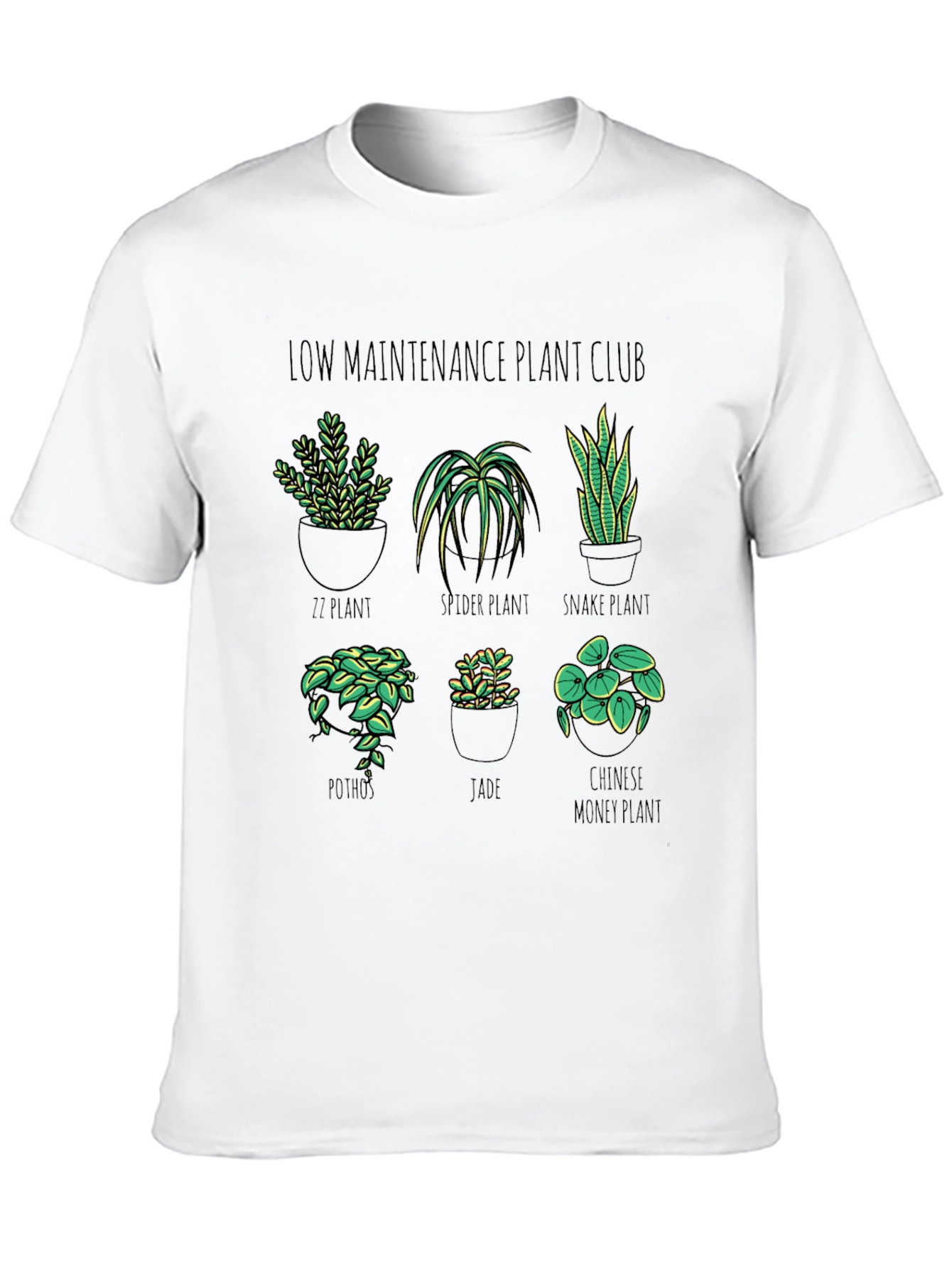 Low Maintenance Plant Club Graphic Tee