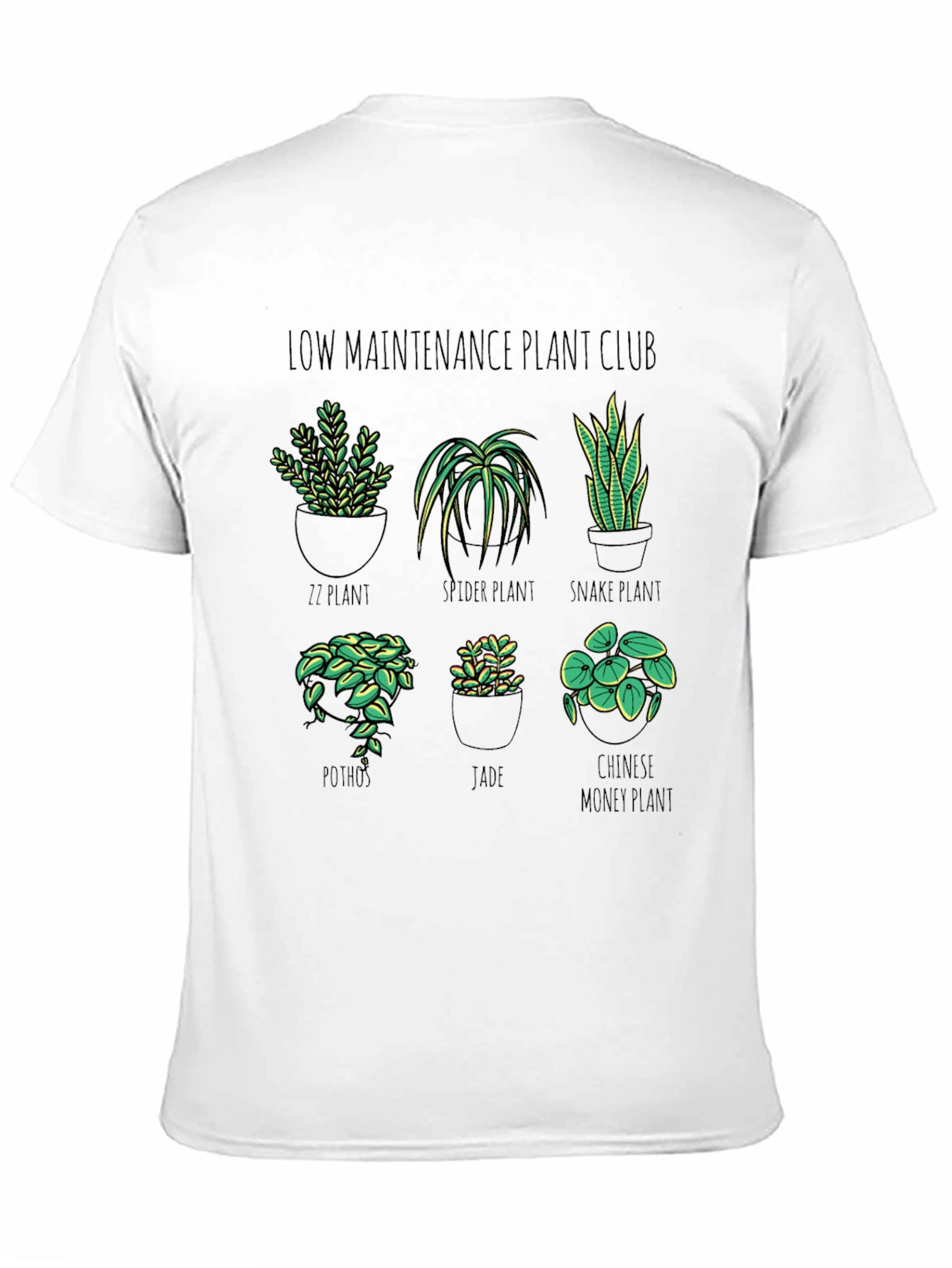 Low Maintenance Plant Club Graphic Tee
