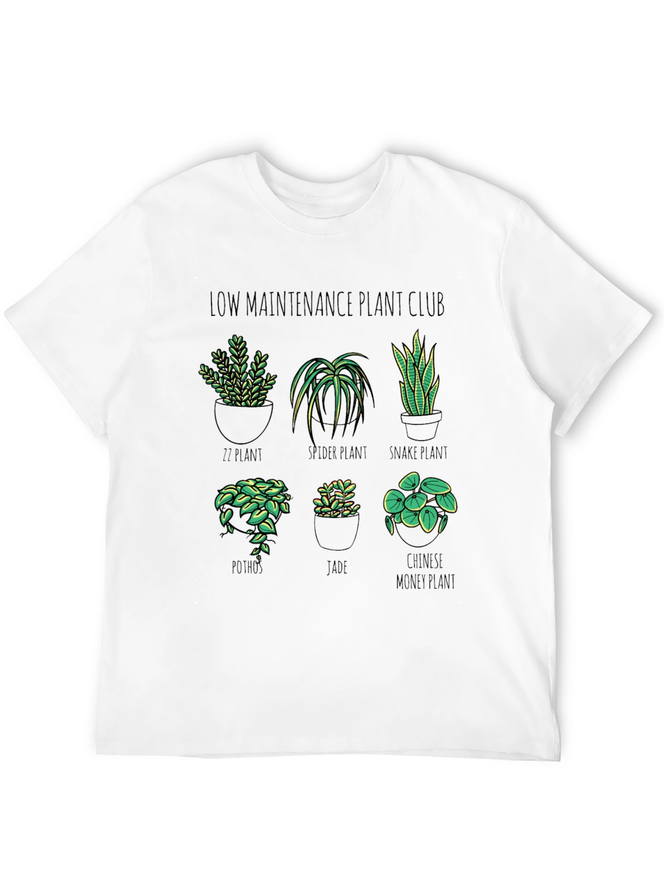 Low Maintenance Plant Club Graphic Tee