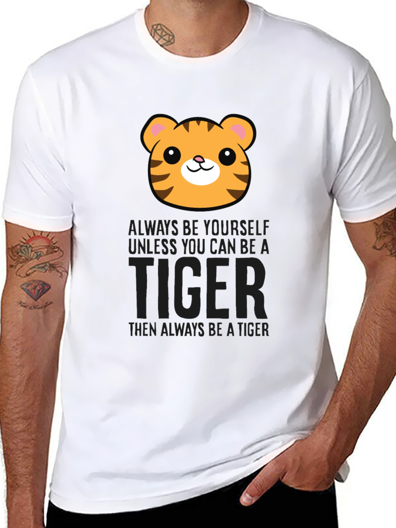 Tiger Graphic T-Shirt - Be a Tiger