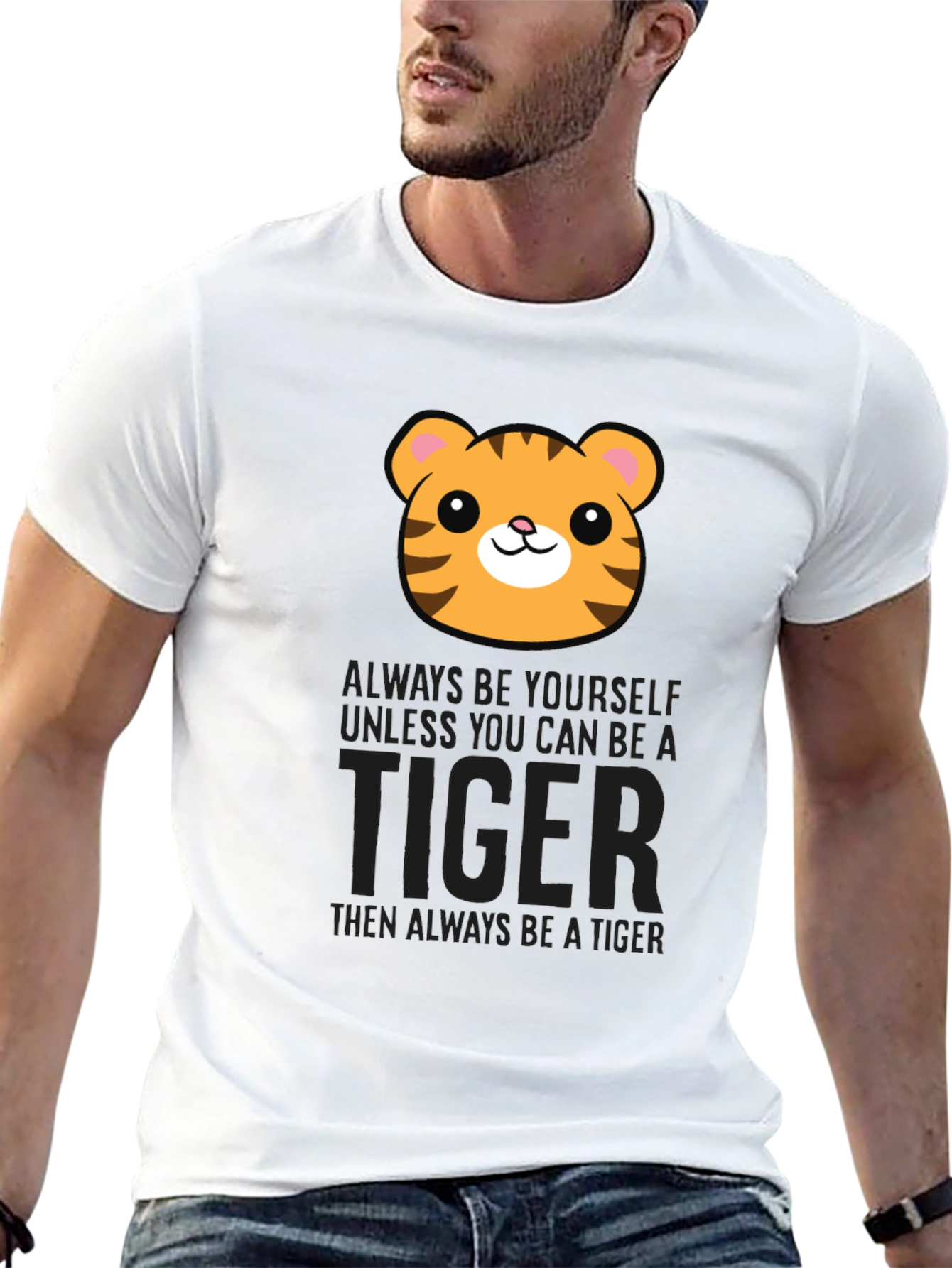 Tiger Graphic T-Shirt - Be a Tiger