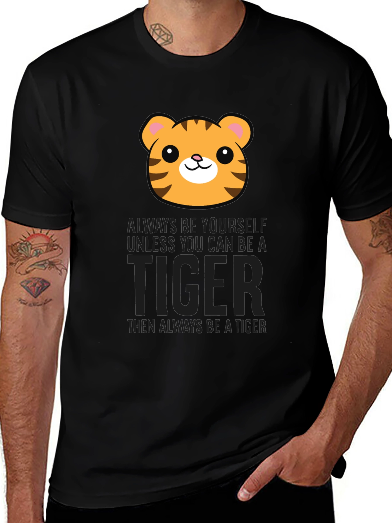 Tiger Graphic T-Shirt - Be a Tiger
