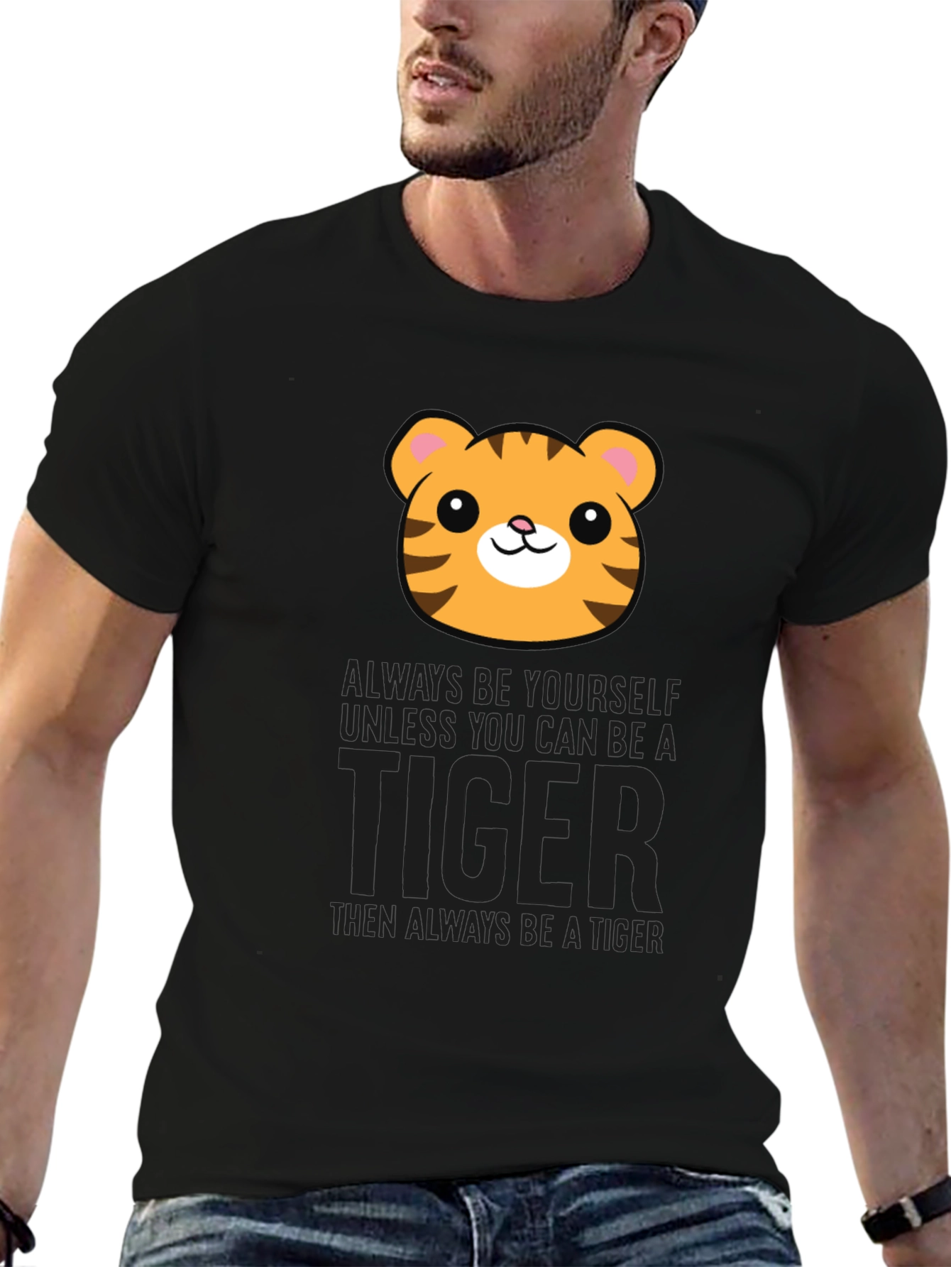 Tiger Graphic T-Shirt - Be a Tiger