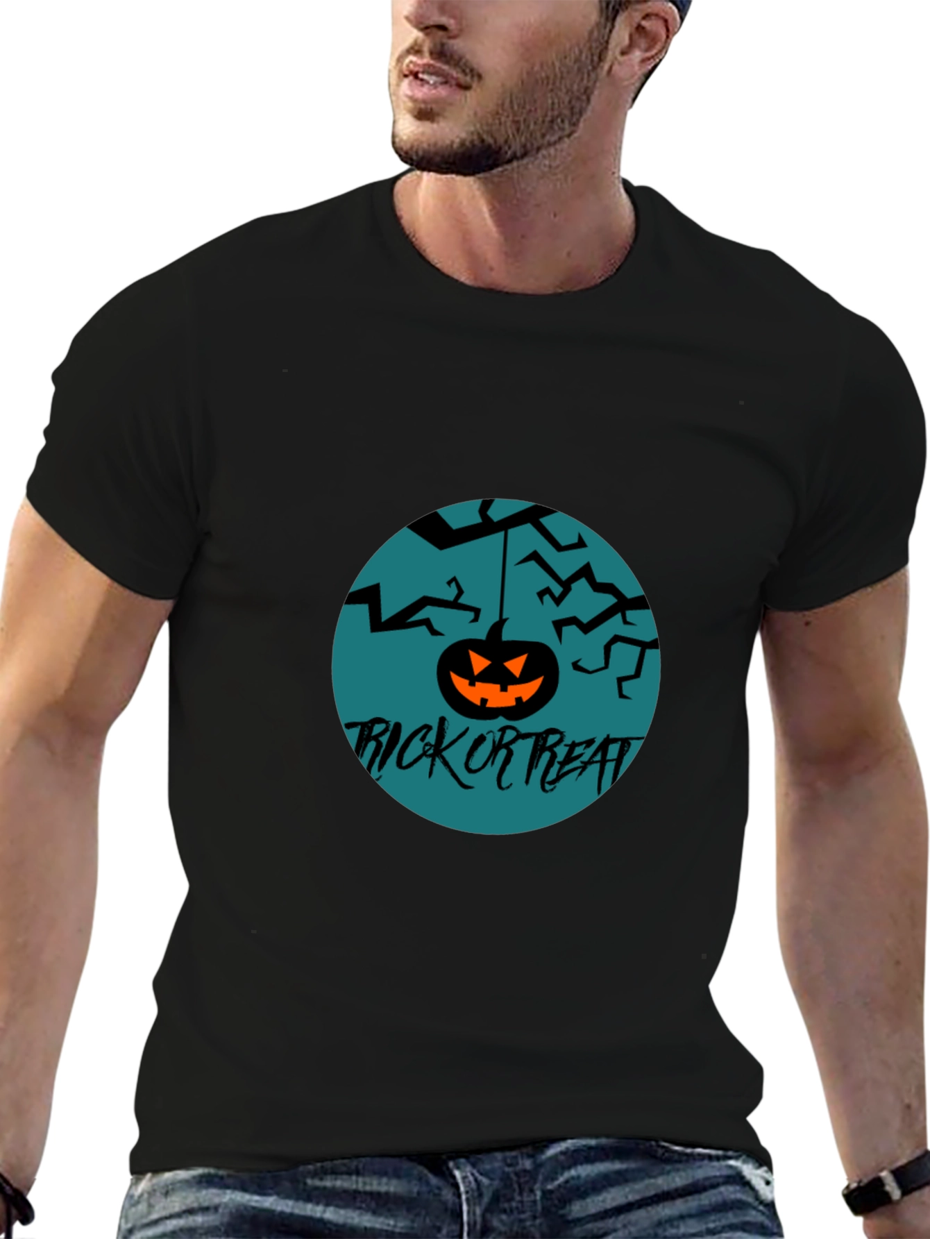 Halloween Trick or Treat Graphic Tee