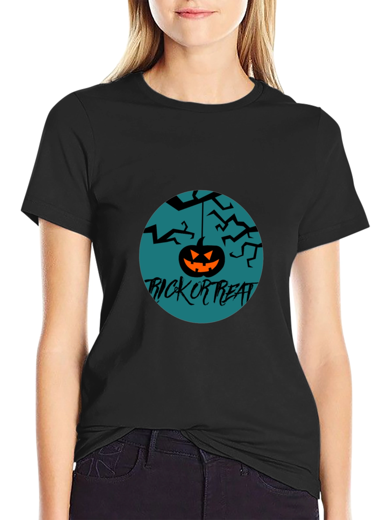 Halloween Trick or Treat Graphic Tee