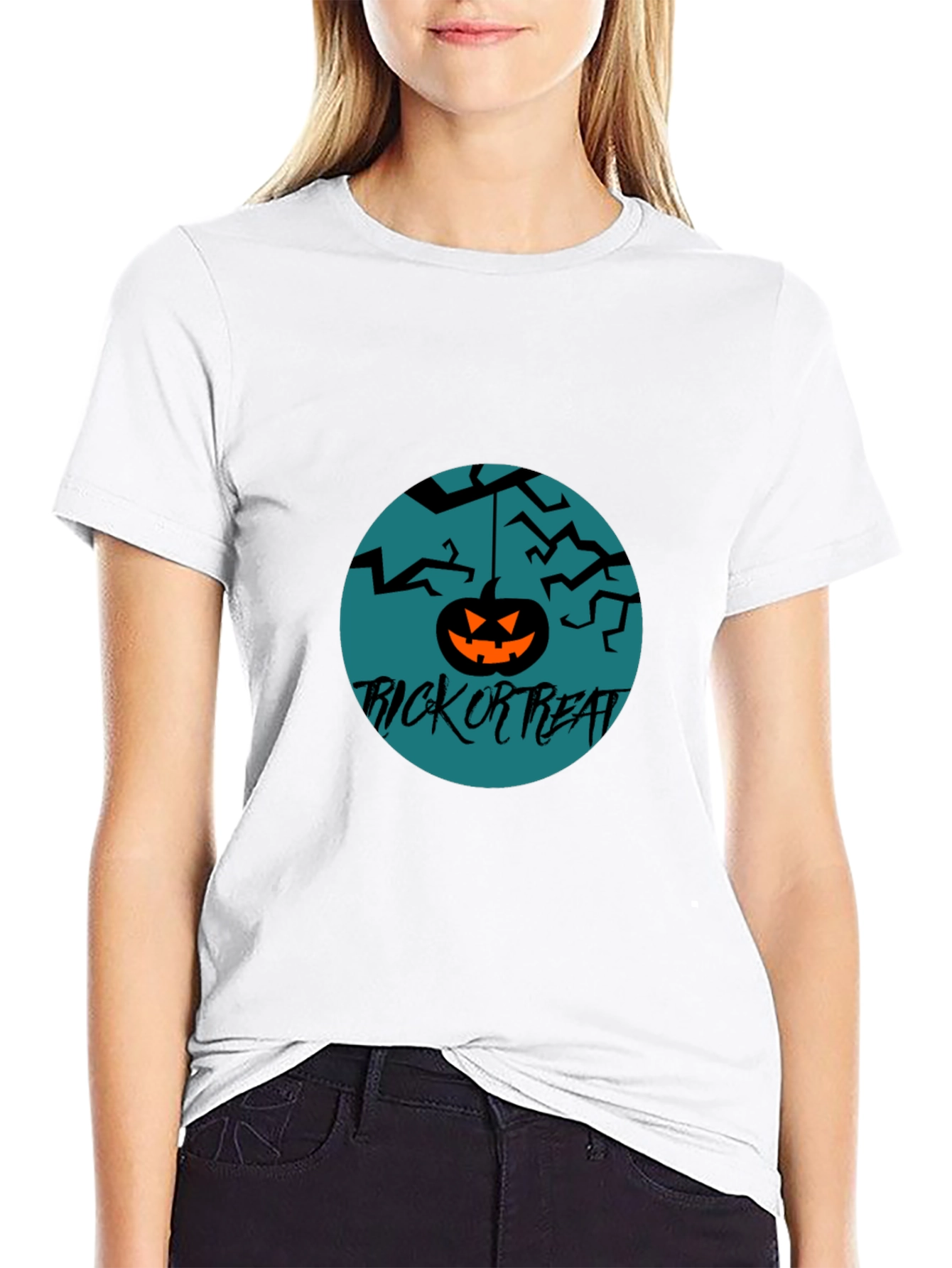Halloween Trick or Treat Graphic Tee