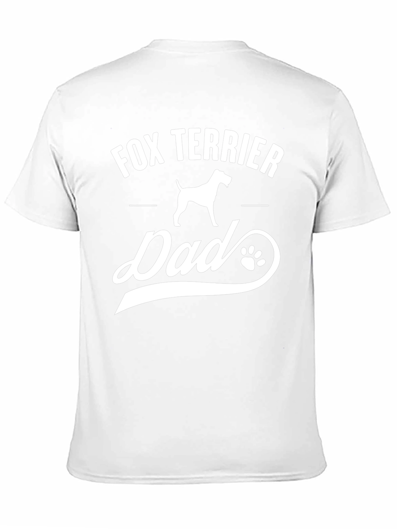 Fox Terrier Dad Graphic Tee - Dog Lover Gift