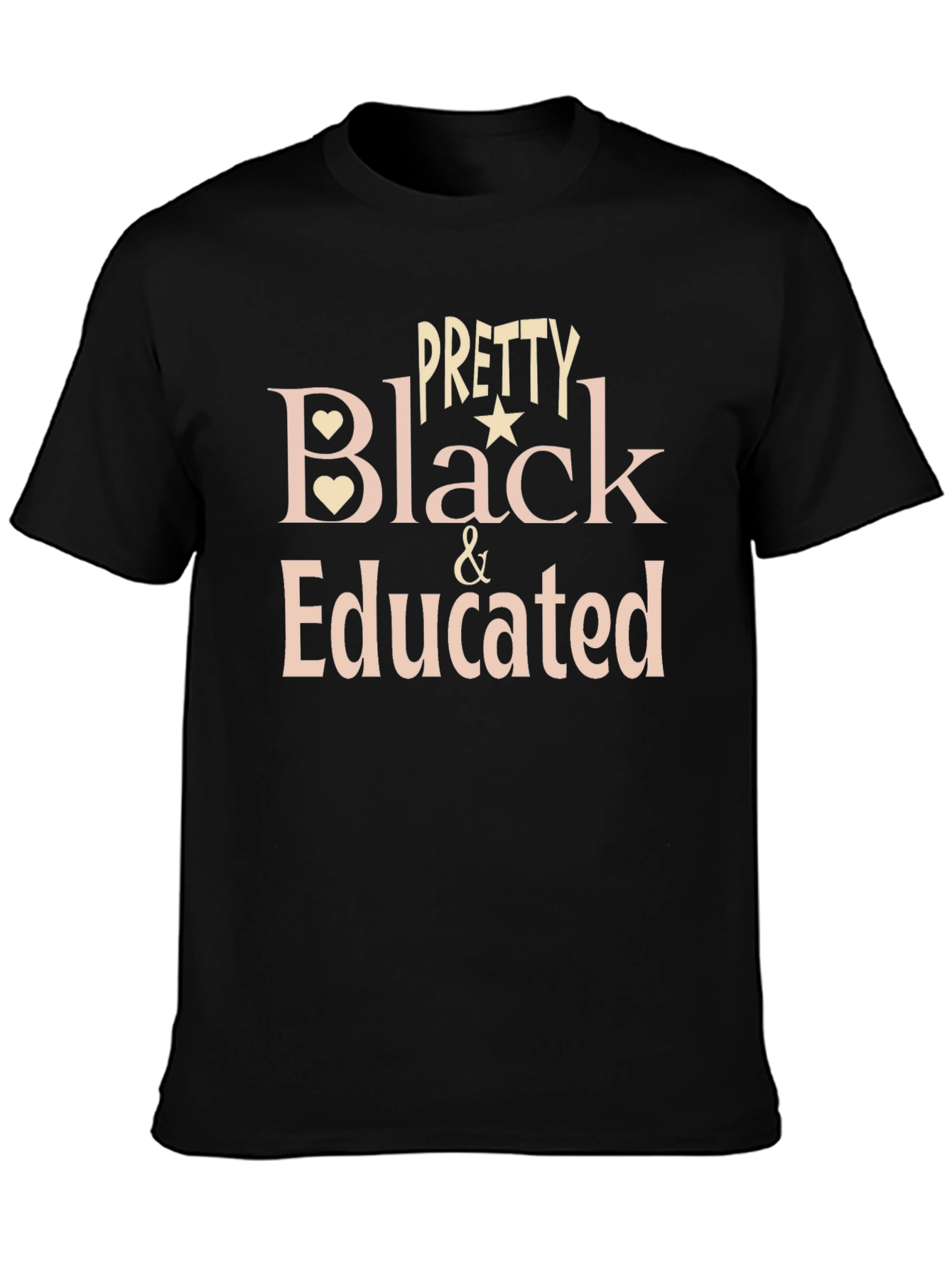Pretty Black & Educated Graphic Tee