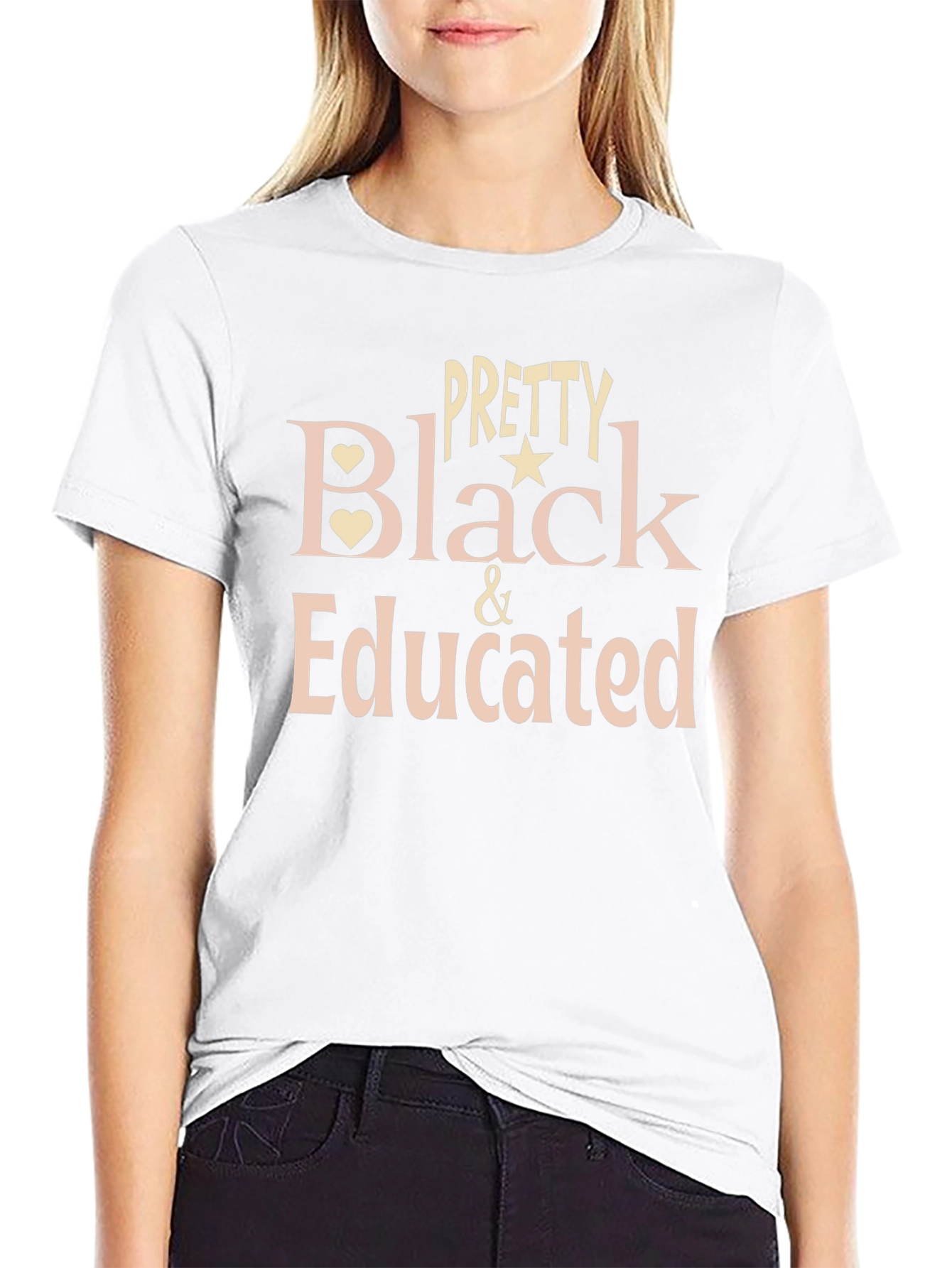 Pretty Black & Educated Graphic Tee