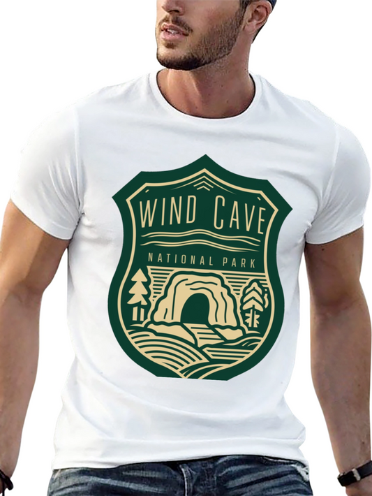 Wind Cave National Park Graphic Tee - Black