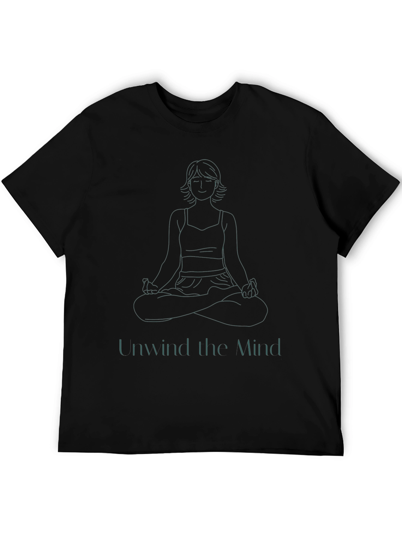 Unwind the Mind Yoga Tee - Relaxed Fit