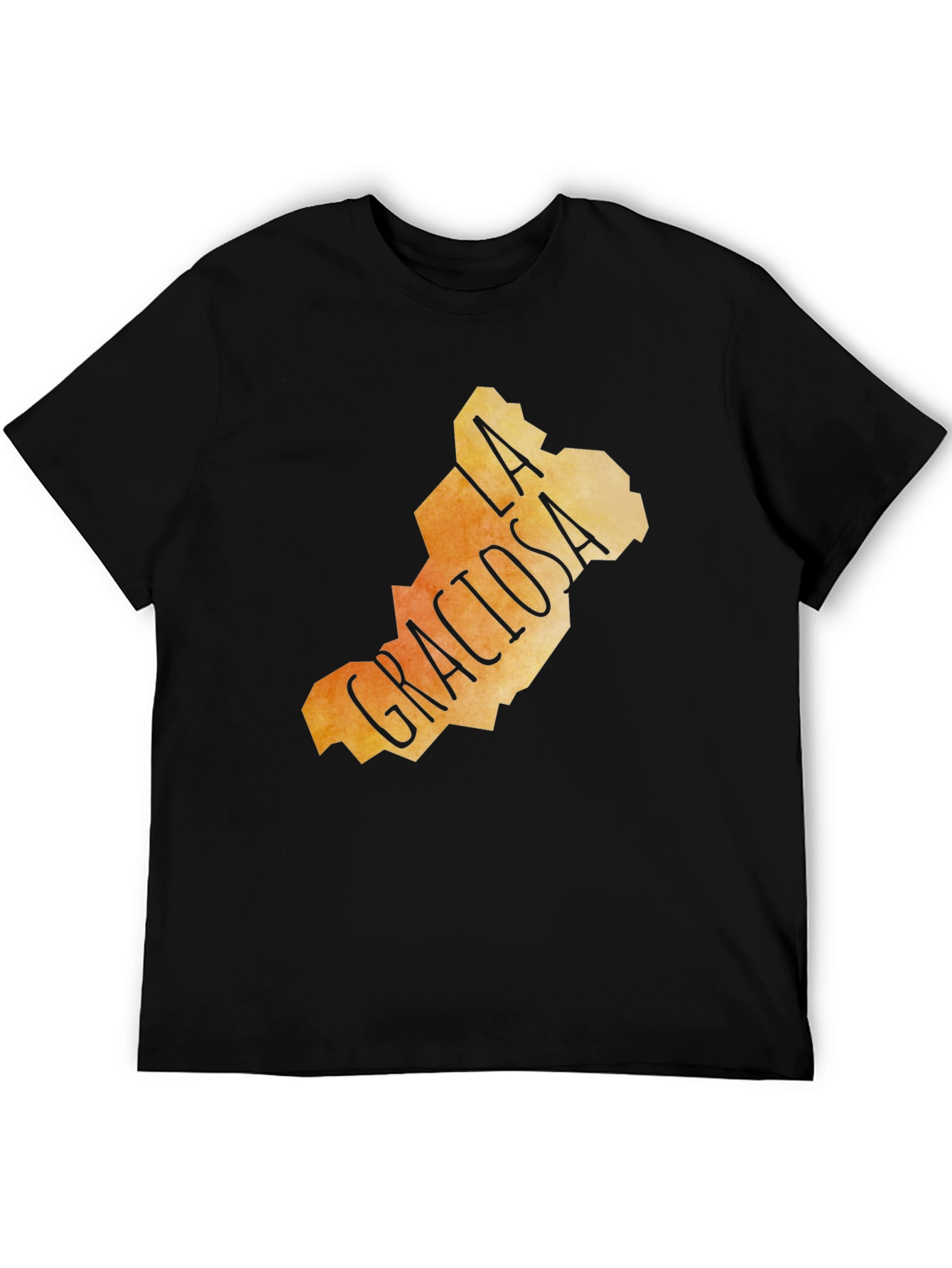 La Graciosa Island T-Shirt - Abstract Graphic Tee