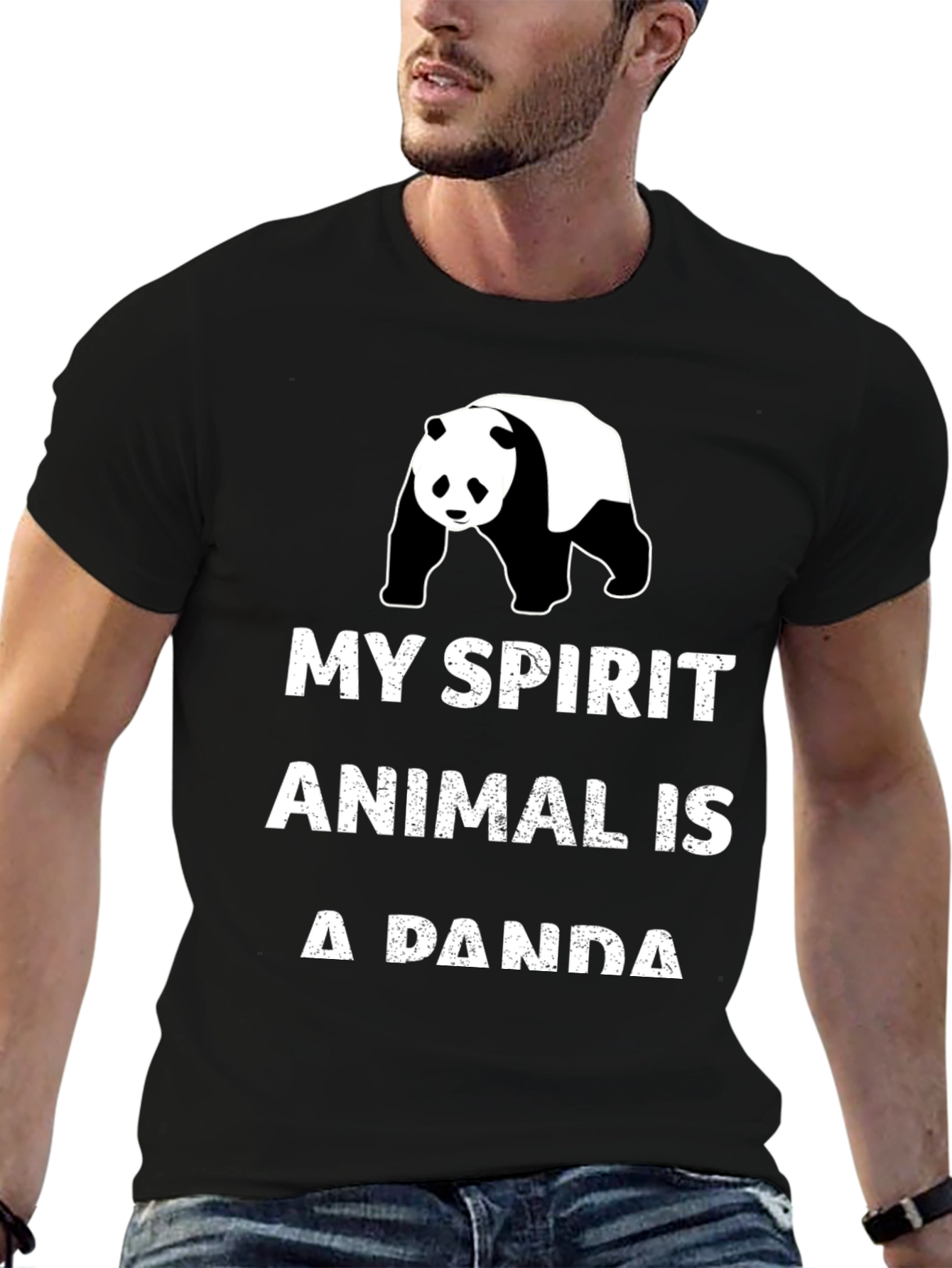 My Spirit Animal Panda Graphic Tee