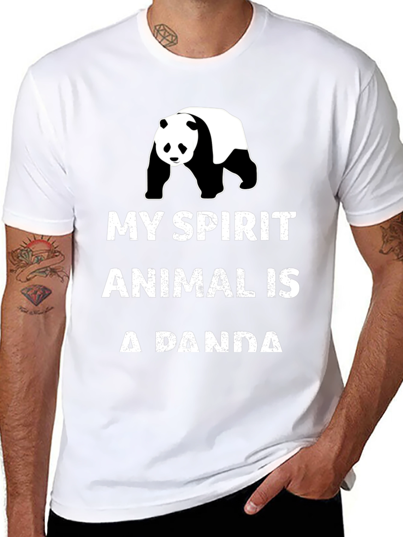 My Spirit Animal Panda Graphic Tee