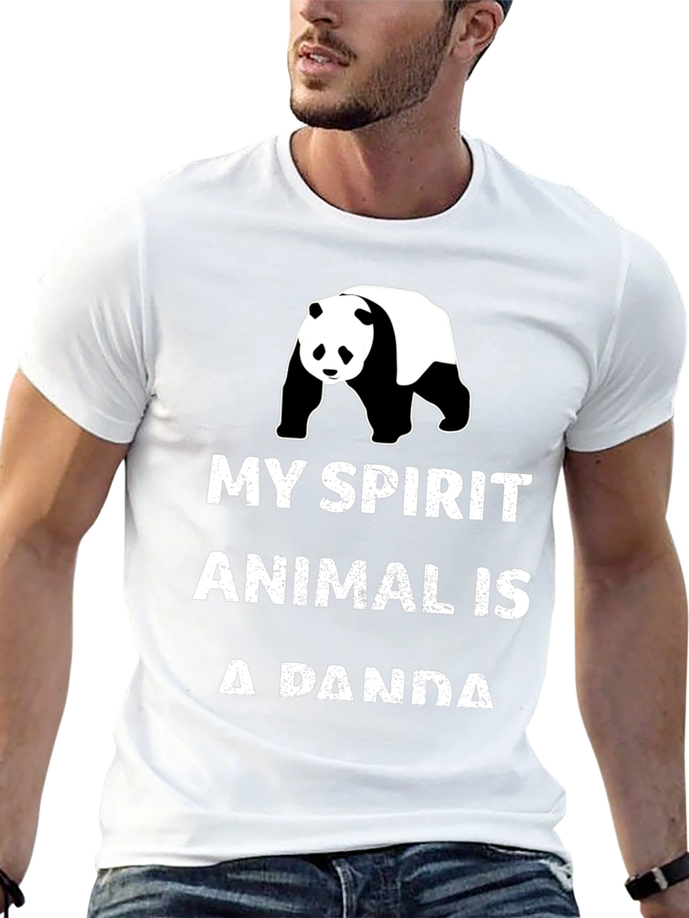 My Spirit Animal Panda Graphic Tee