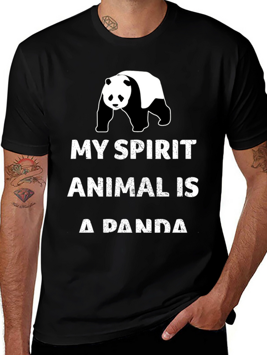 My Spirit Animal Panda Graphic Tee