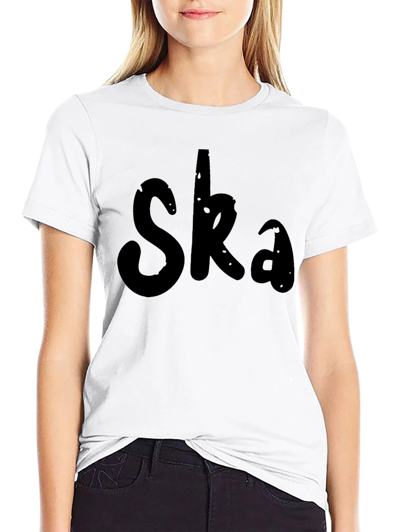 Ska Graphic Black T-Shirt