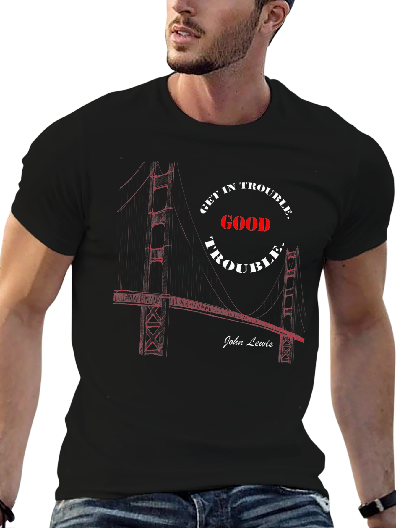 Get In Good Trouble T-Shirt John Lewis Civil Rights