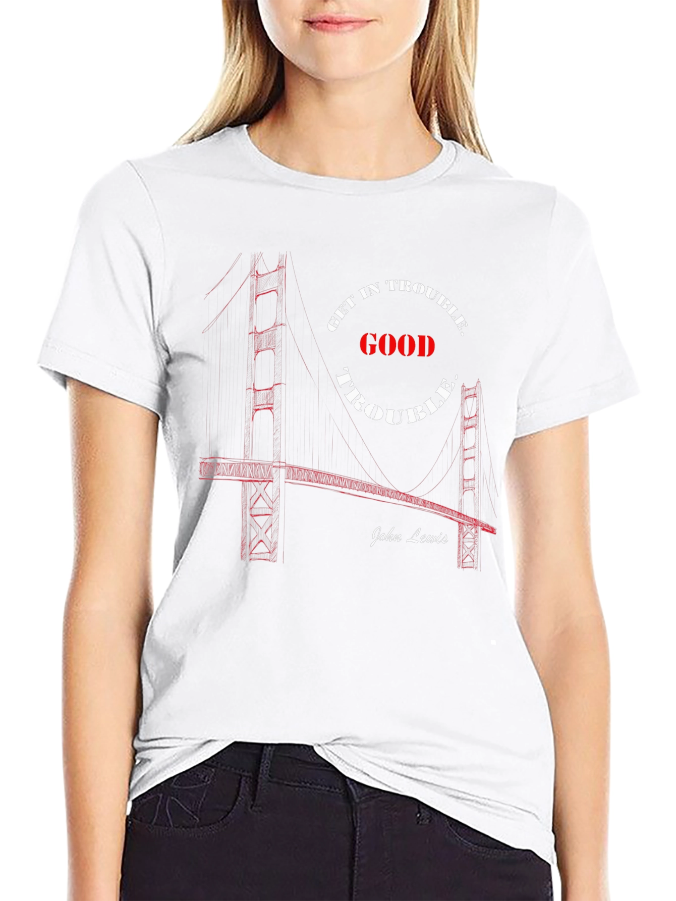 Get In Good Trouble T-Shirt John Lewis Civil Rights