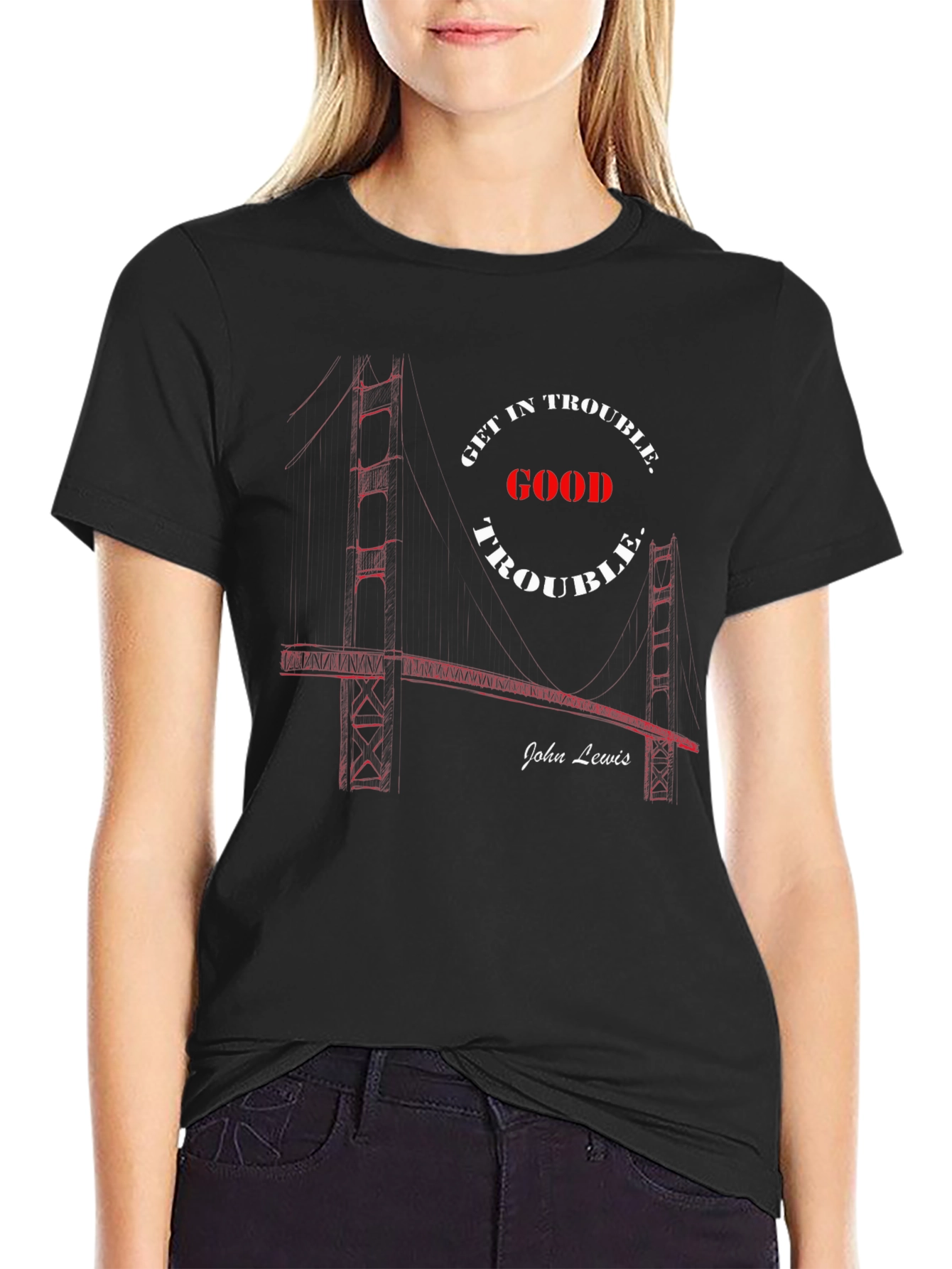 Get In Good Trouble T-Shirt John Lewis Civil Rights