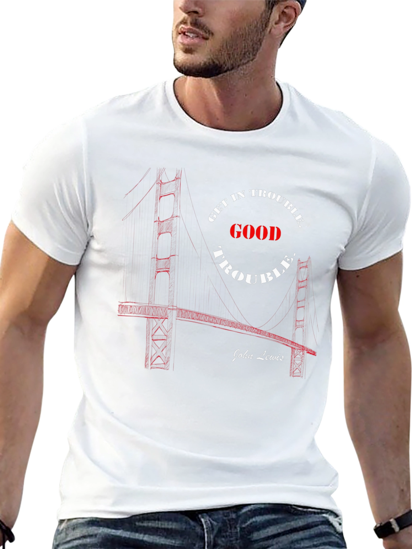 Get In Good Trouble T-Shirt John Lewis Civil Rights