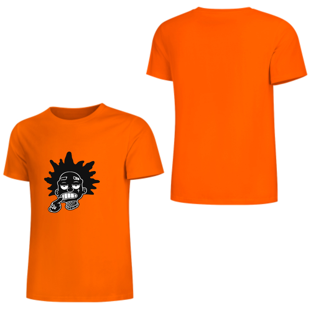 Urban Cartoon Graphic T-Shirt | Streetwear Hip-Hop Inspired Minimal Tee(z121)