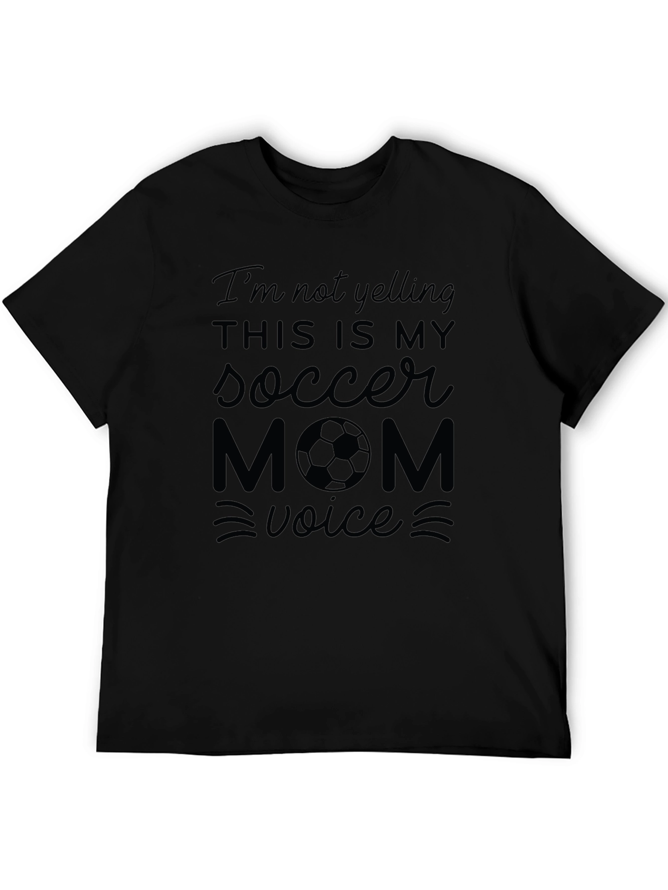 Soccer Mom Voice T-Shirt - Funny Graphic Tee