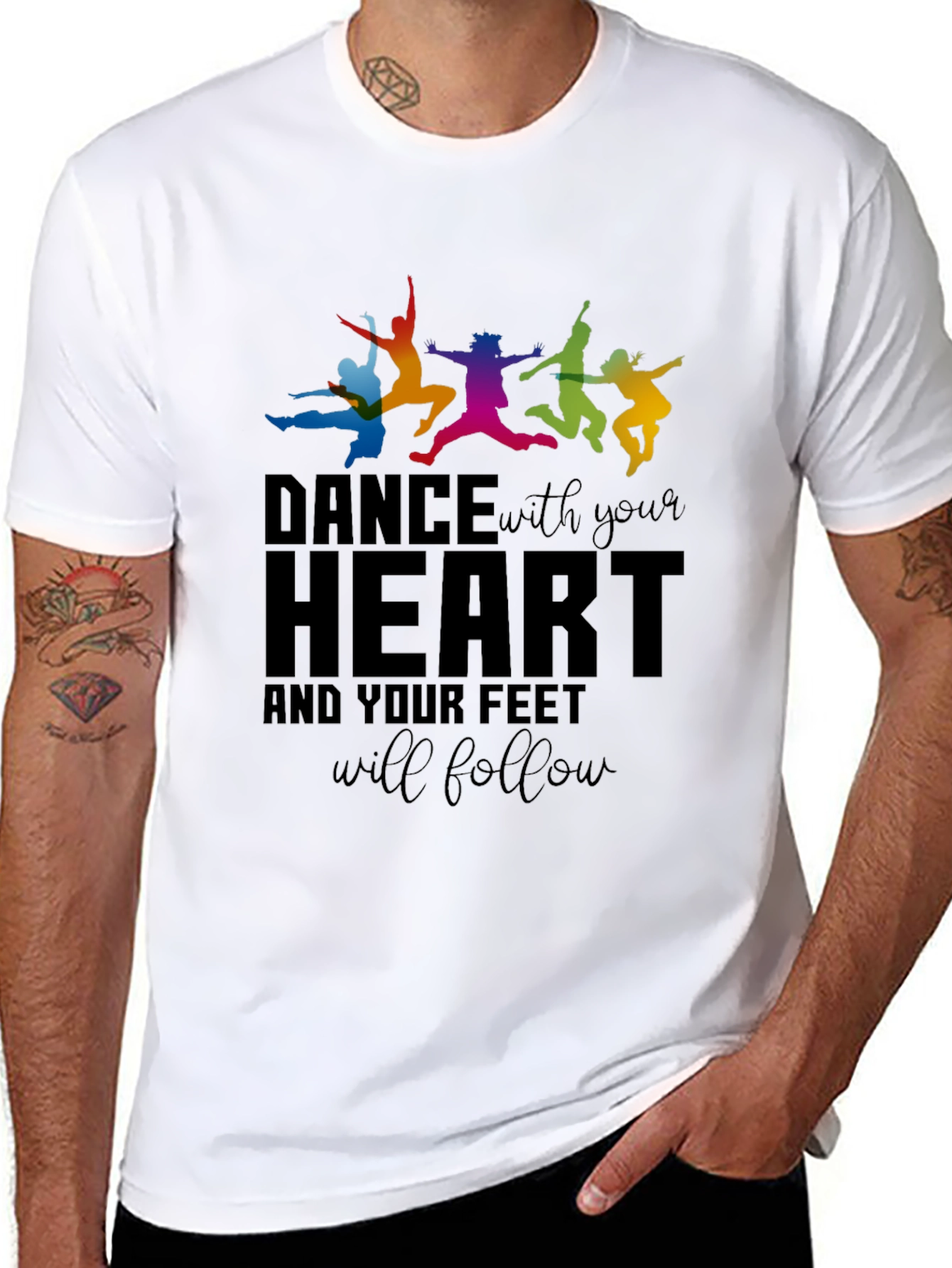 Dance With Your Heart Graphic Tee