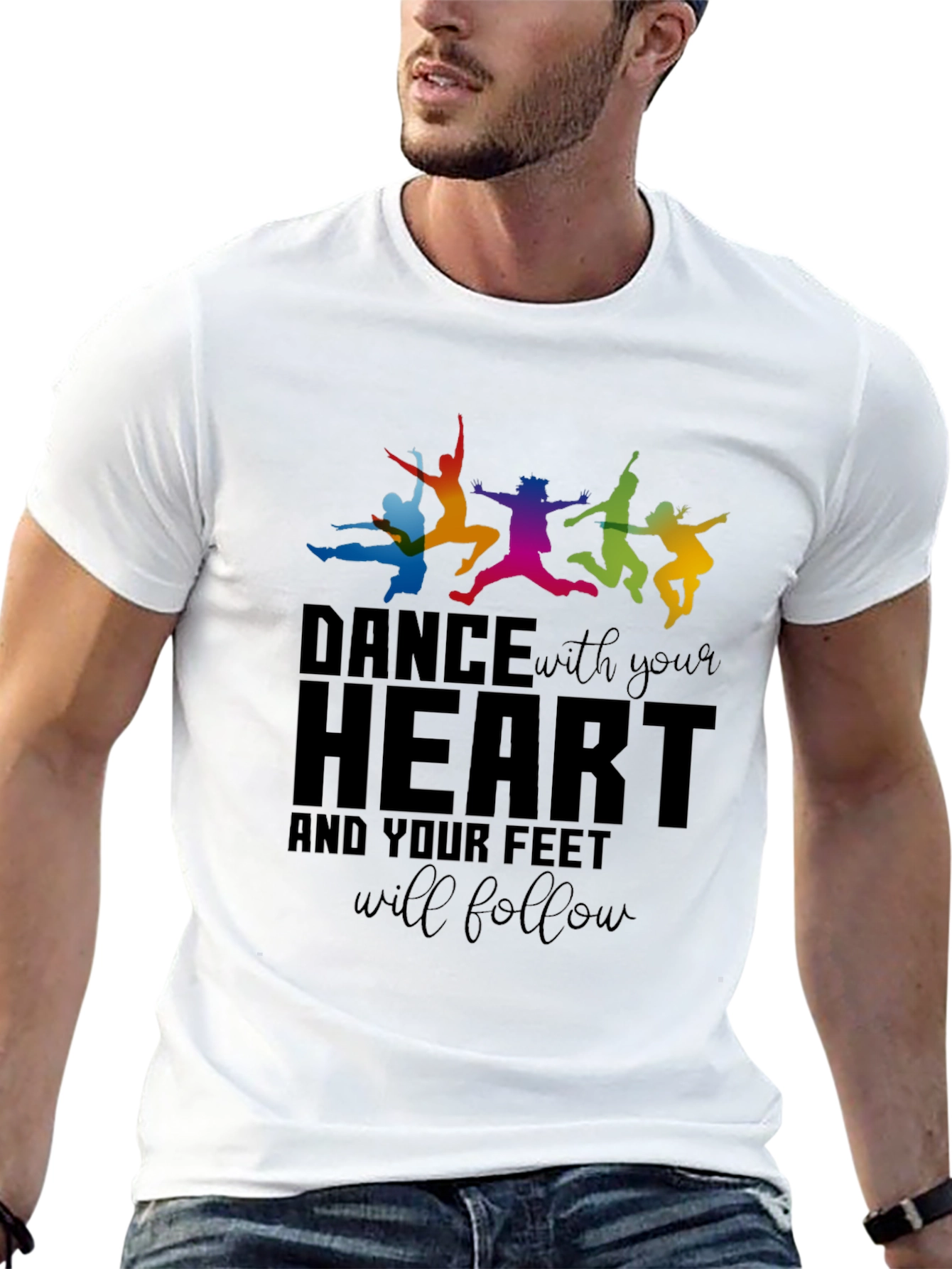 Dance With Your Heart Graphic Tee