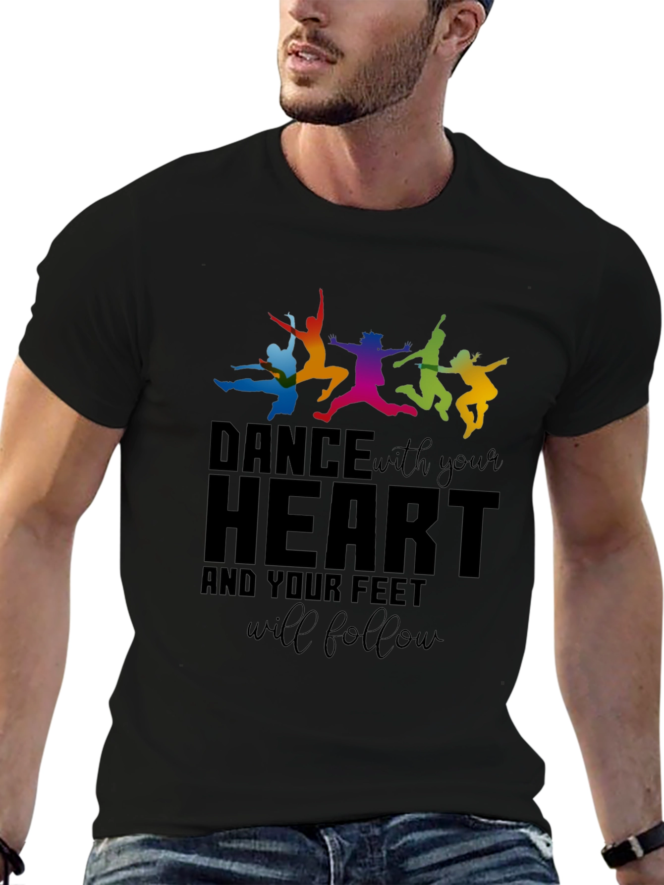 Dance With Your Heart Graphic Tee