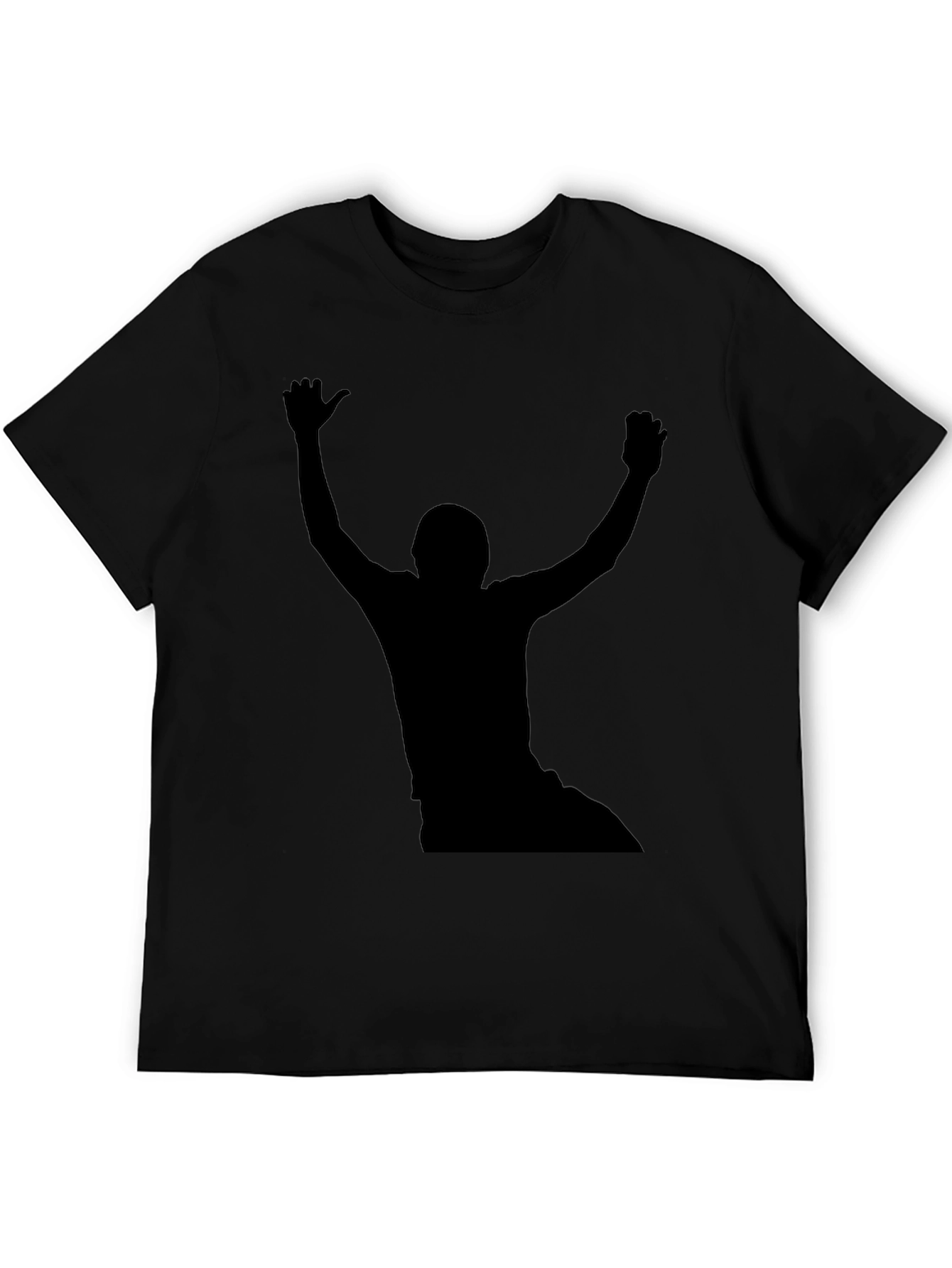 Silhouette Graphic Tee - Black
