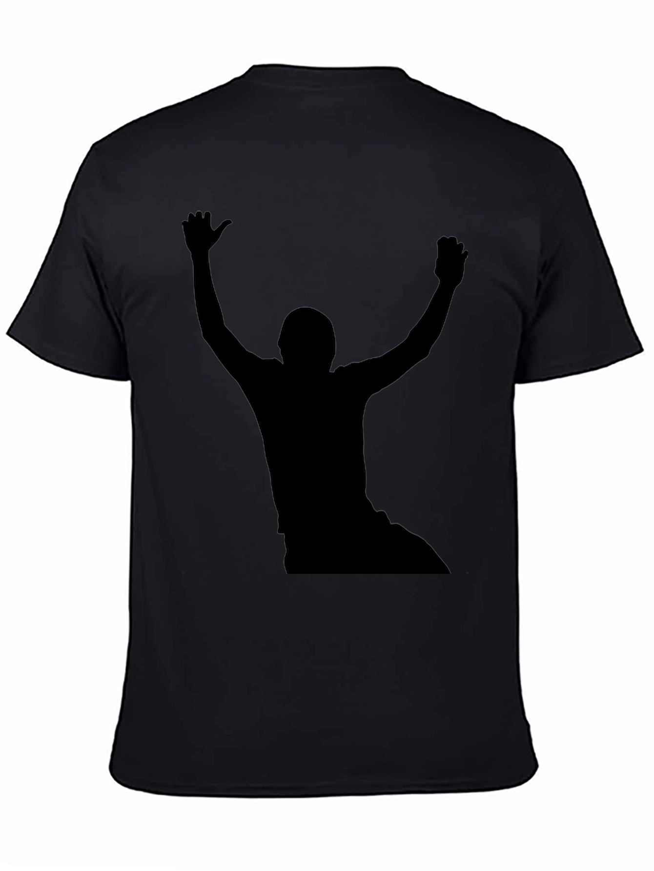 Silhouette Graphic Tee - Black