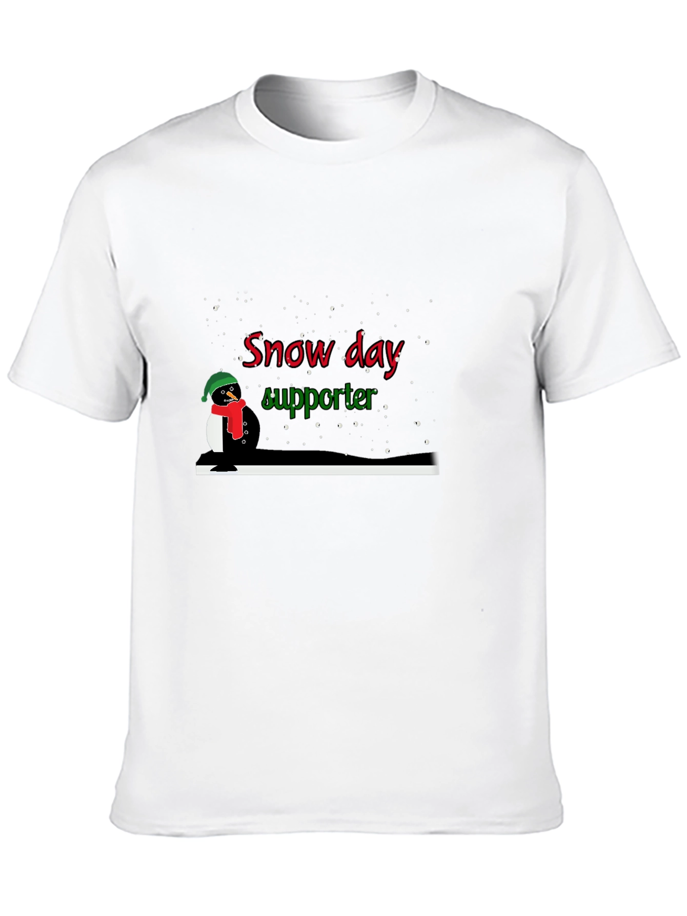 Snow Day Supporter Penguin T-Shirt