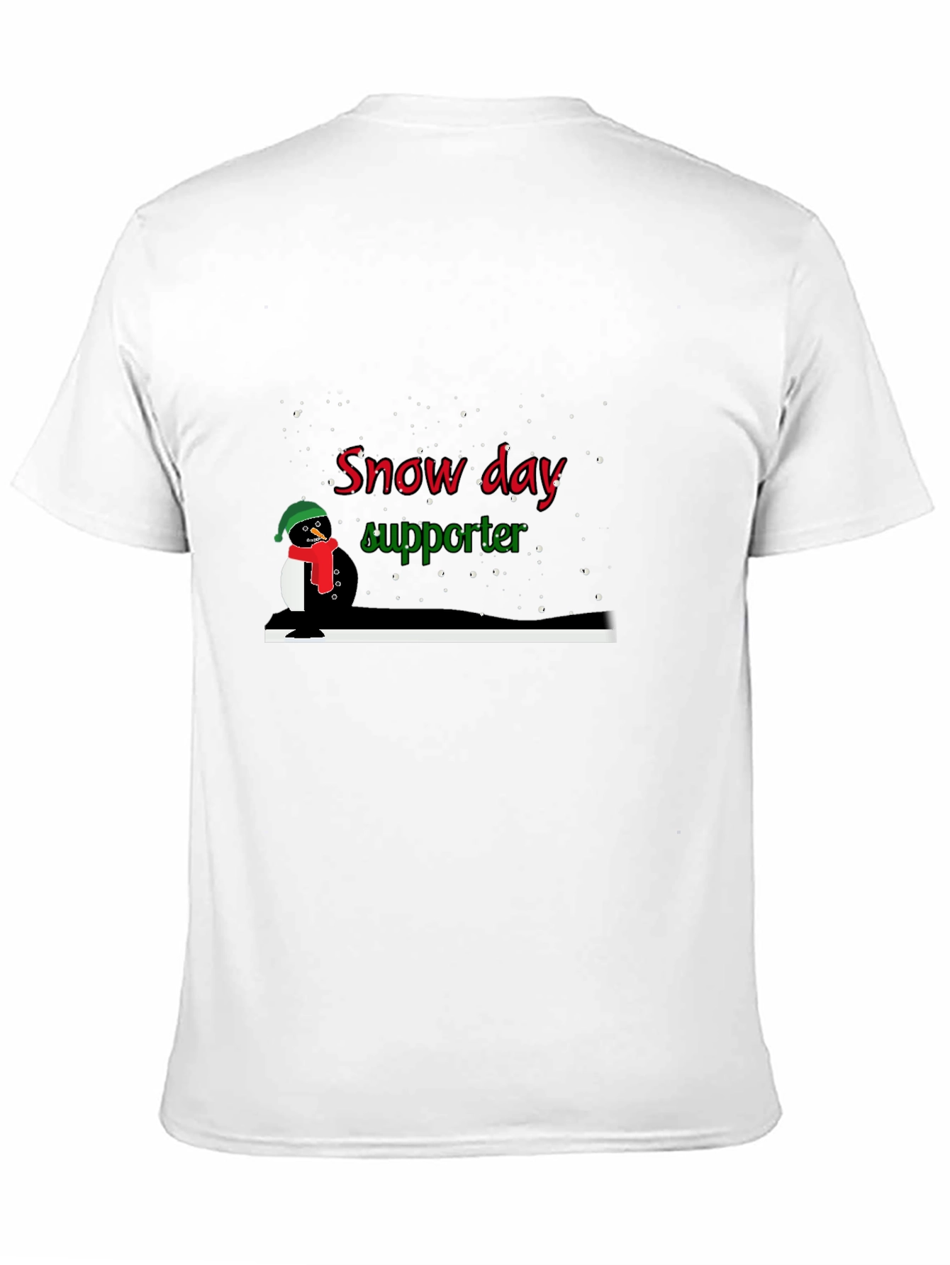 Snow Day Supporter Penguin T-Shirt