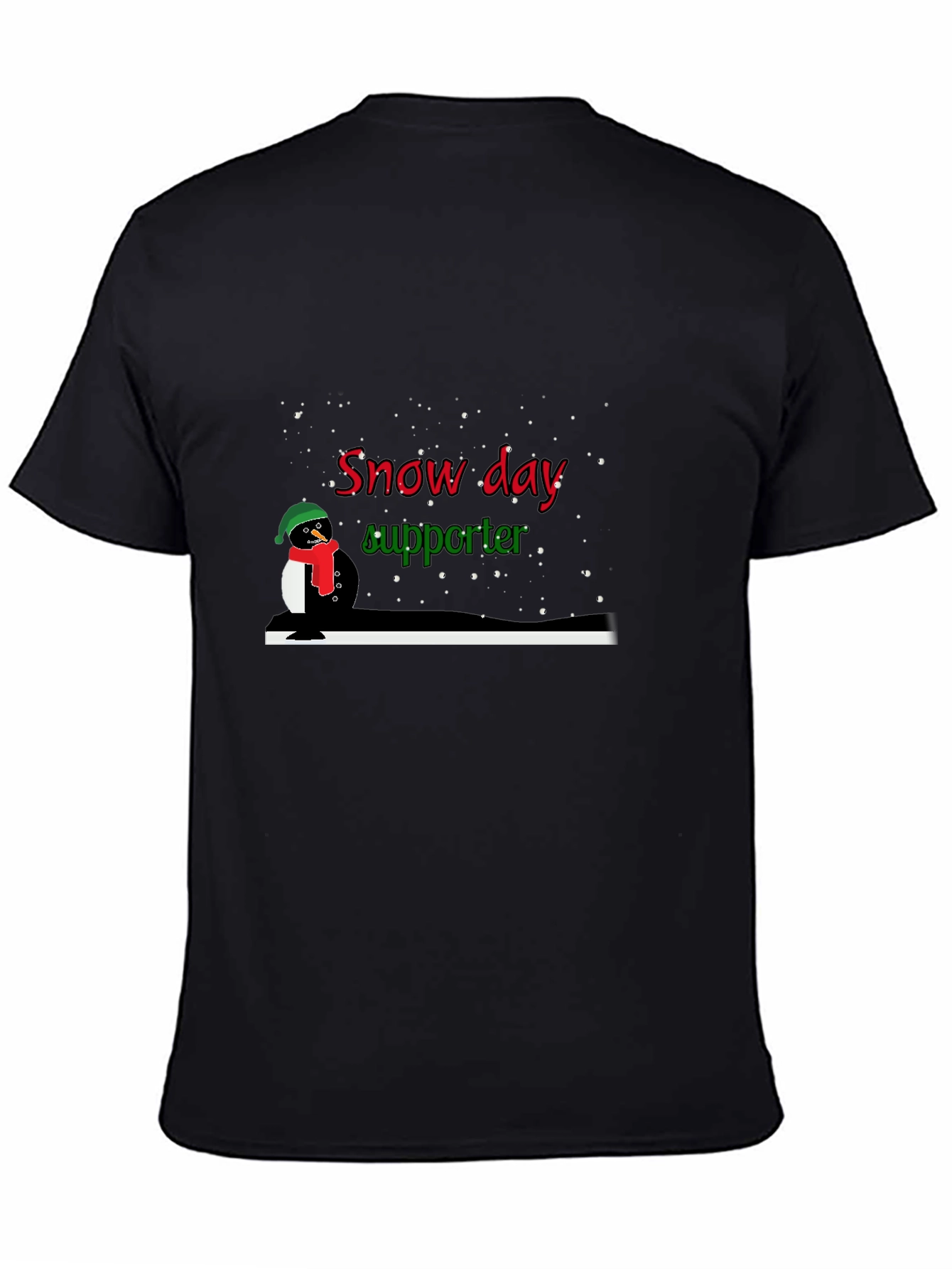 Snow Day Supporter Penguin T-Shirt