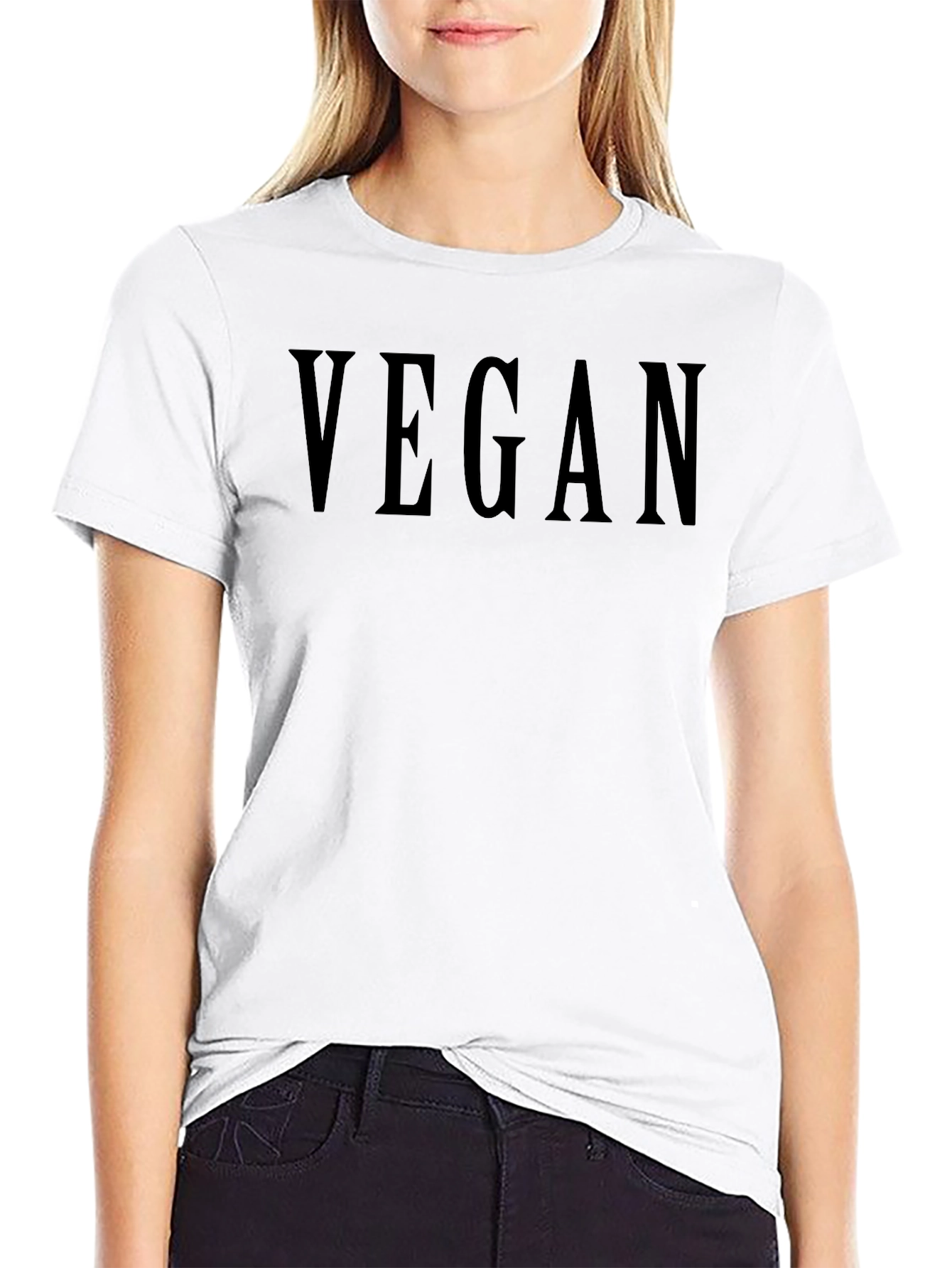 Vegan Text Tee - Unisex