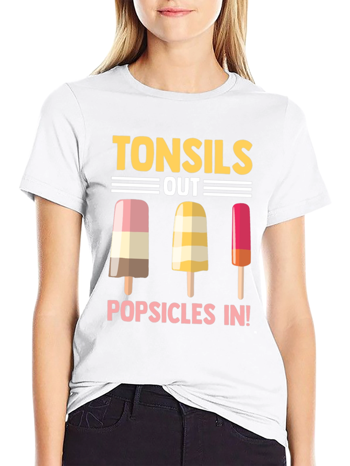 Tonsils Out Popsicles In T-Shirt
