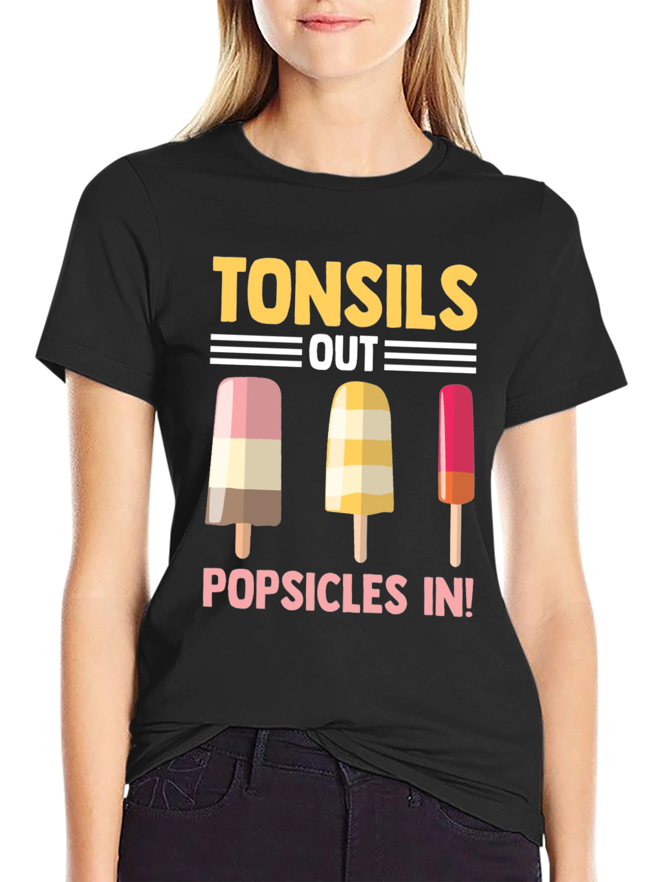Tonsils Out Popsicles In T-Shirt