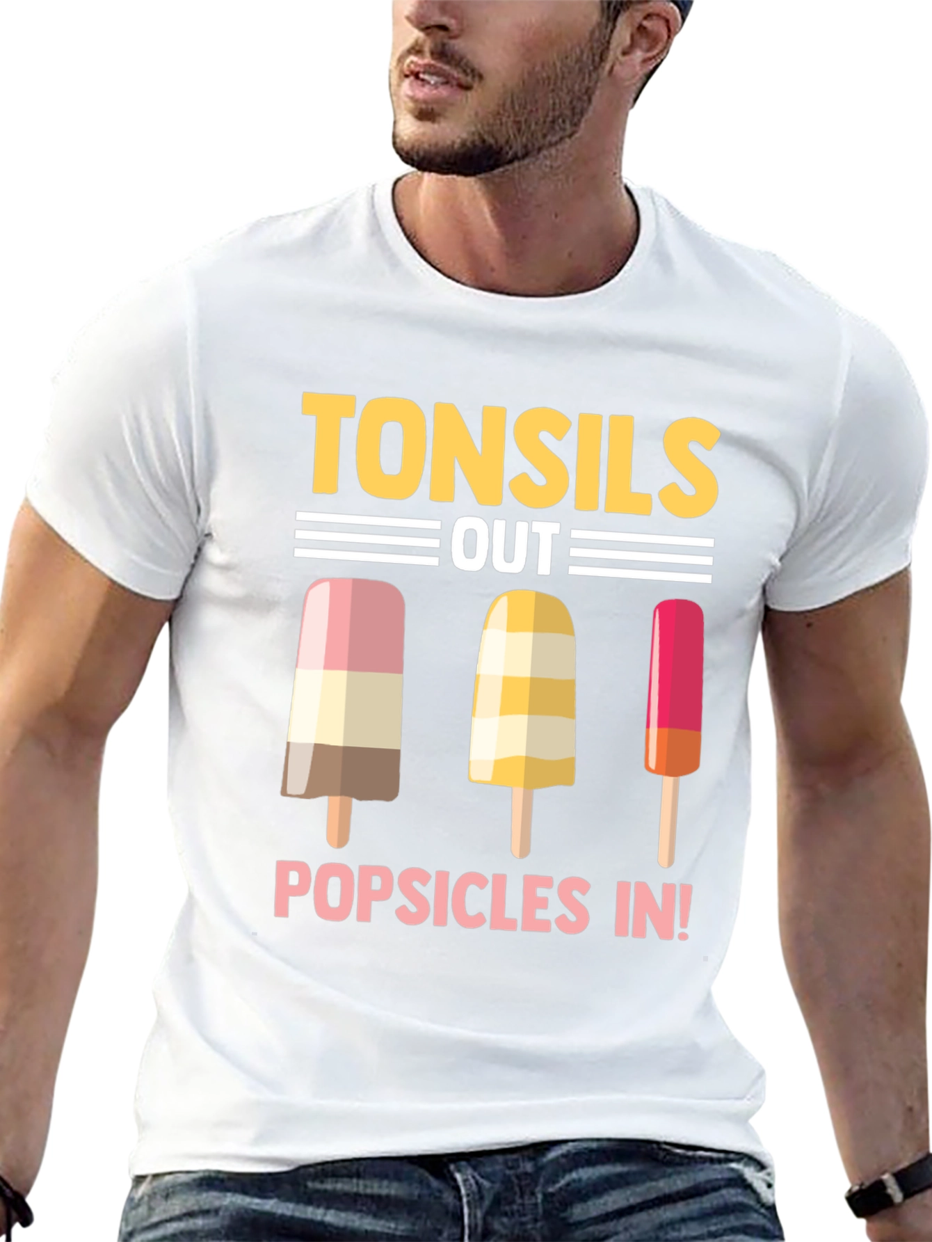 Tonsils Out Popsicles In T-Shirt